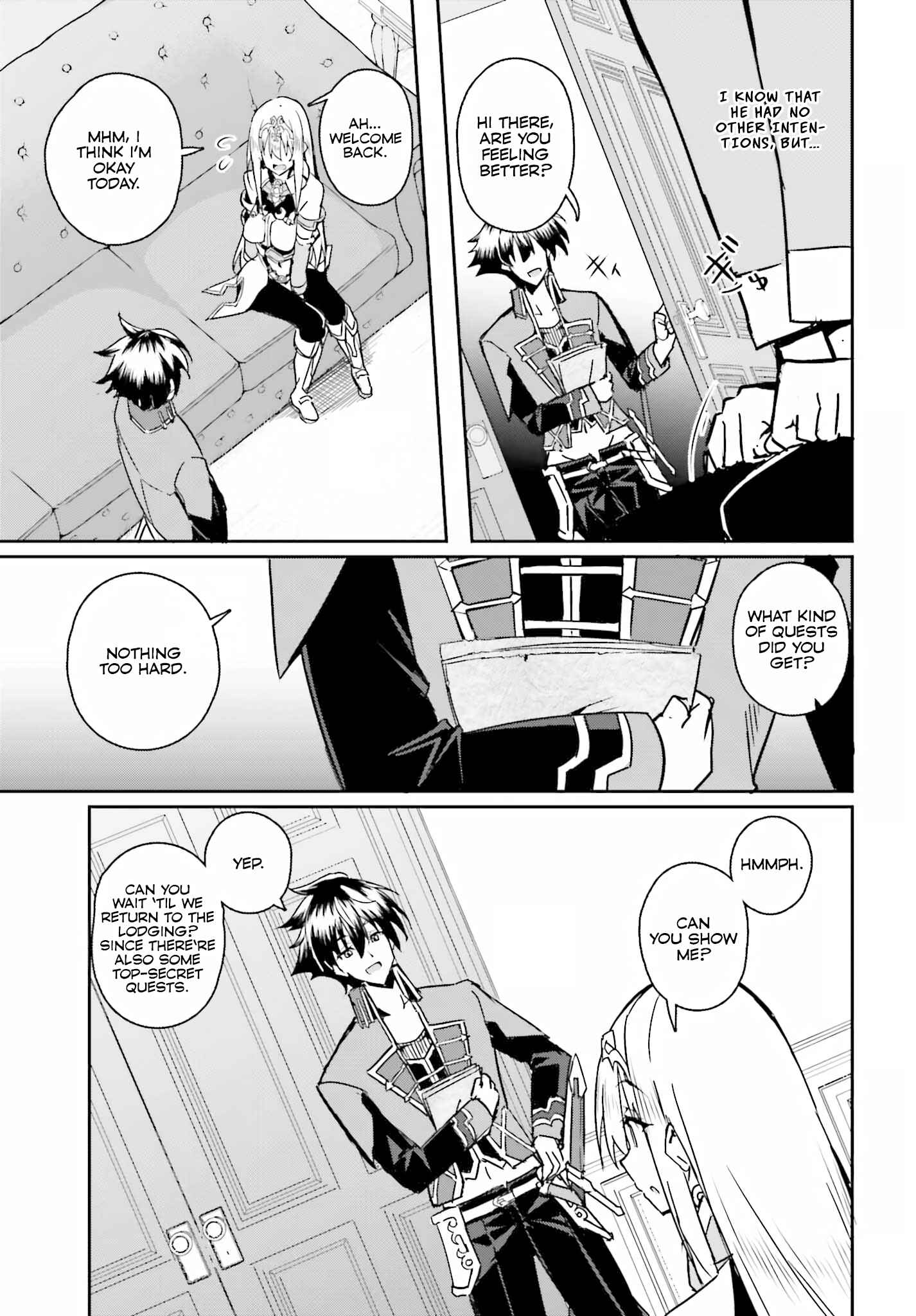 My Childhood Friend Who I Used to Train Swordsmanship With Became a Slave, so I, as an S-Rank Adventurer Decided to Buy Her and Protect Her Chapter 3 - Page 12