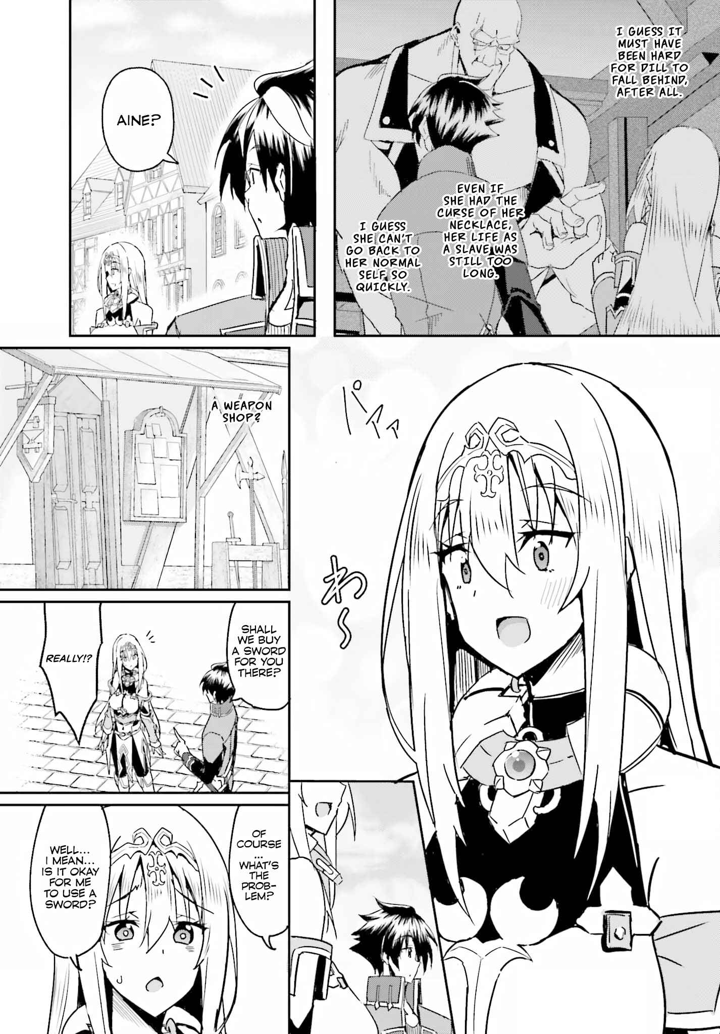 My Childhood Friend Who I Used to Train Swordsmanship With Became a Slave, so I, as an S-Rank Adventurer Decided to Buy Her and Protect Her Chapter 3 - Page 14