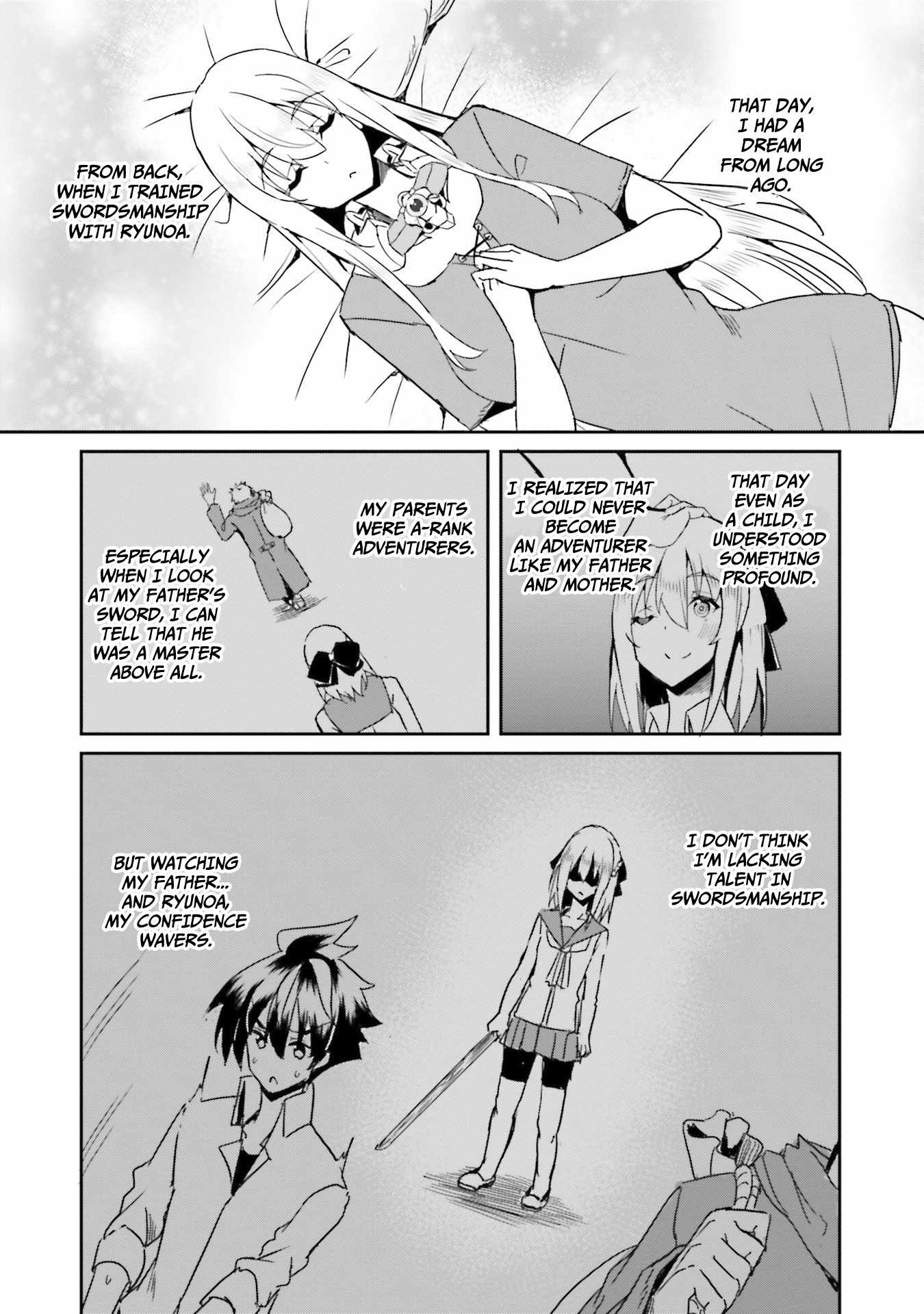 My Childhood Friend Who I Used to Train Swordsmanship With Became a Slave, so I, as an S-Rank Adventurer Decided to Buy Her and Protect Her Chapter 6 - Page 14
