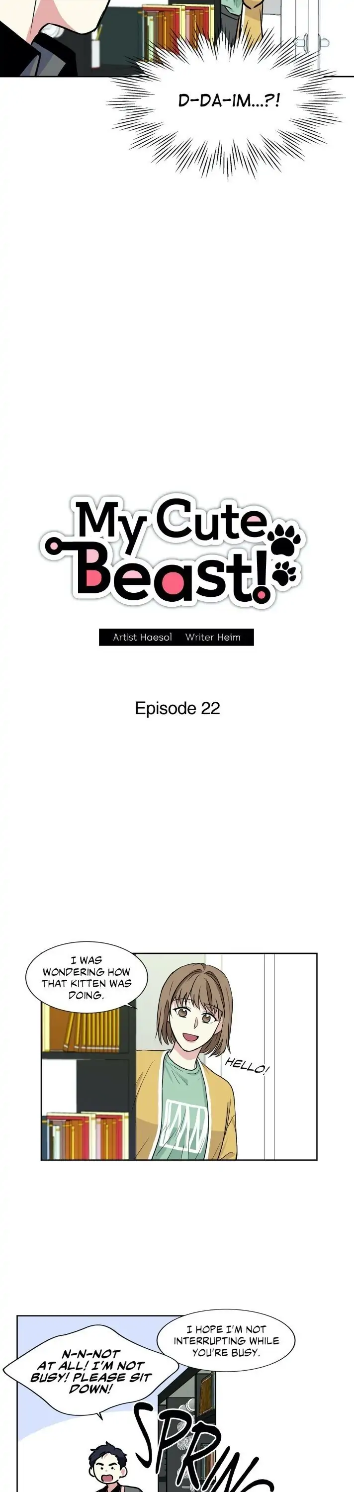 My Cute Beast! Chapter 22 - Page 3