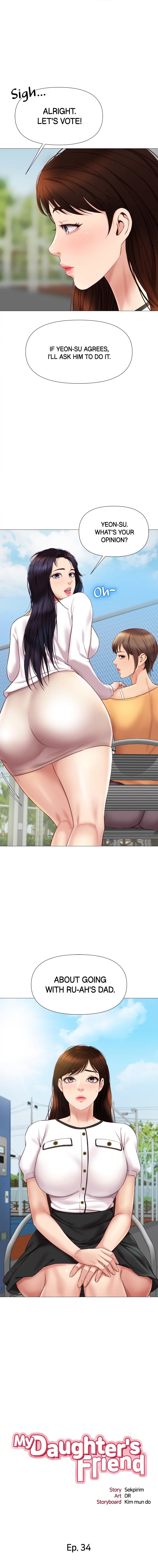 My Daughter’s Friend Chapter 34 - Page 1