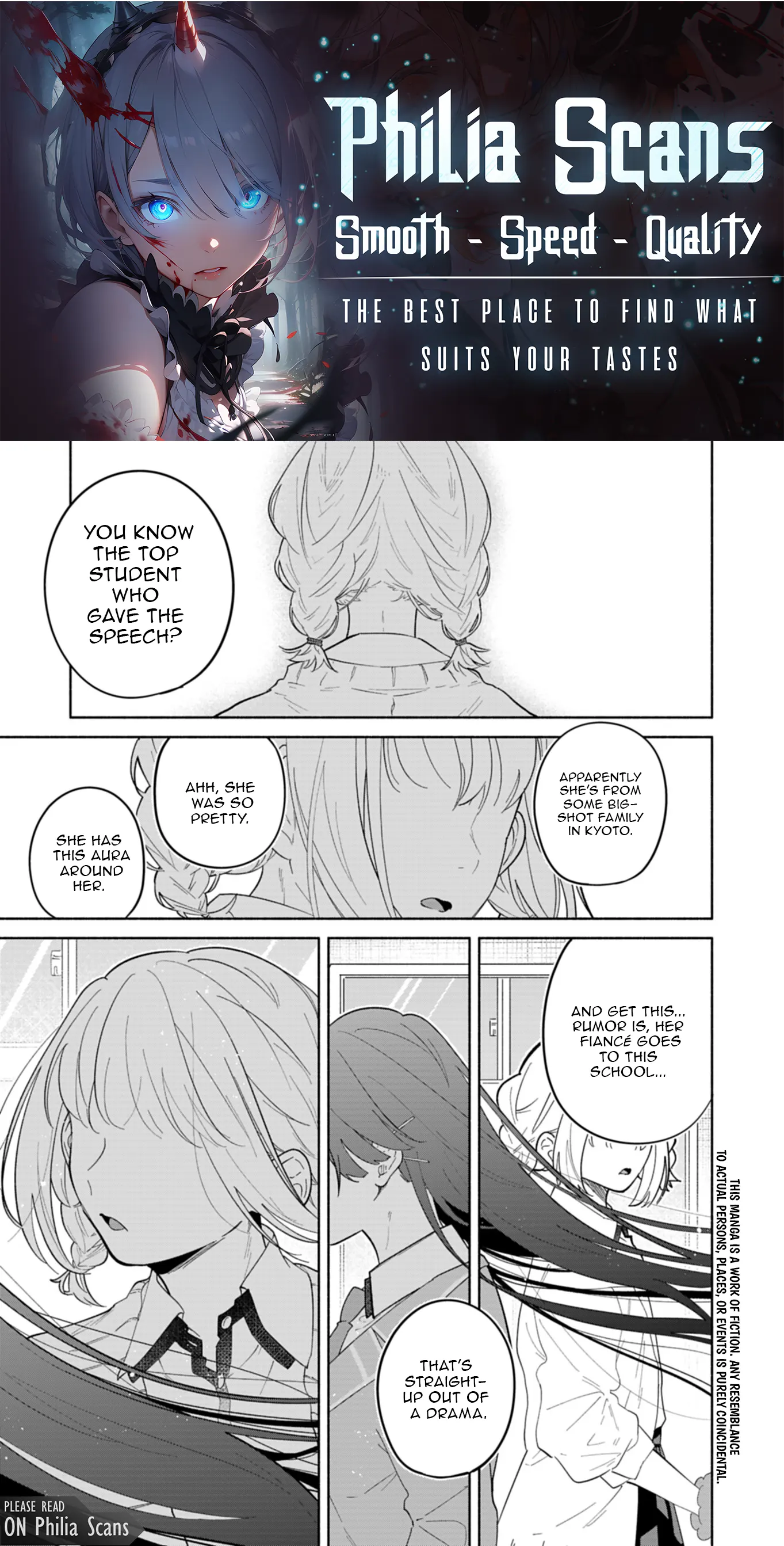 My Fiancée Is So Mean! Chapter 13 - Page 1