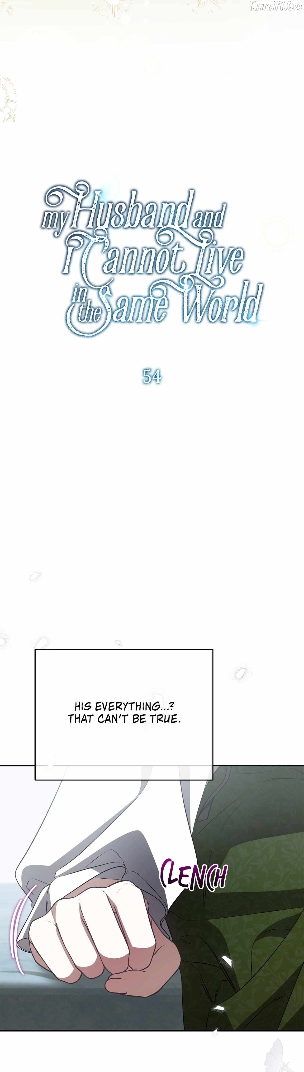 My Husband and I Cannot Live in the Same World Chapter 54 - Page 19