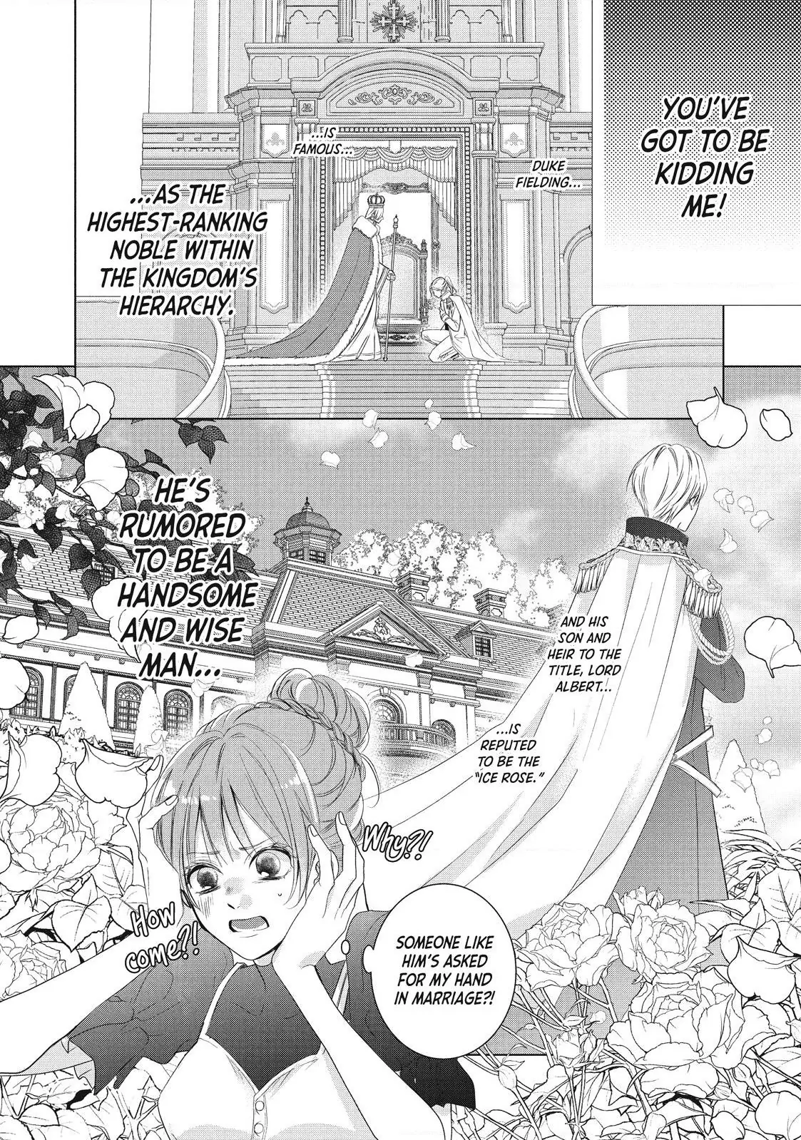 My Ice-Rose Husband Said He Only Wants Me to Play the Role of the Next Duchess, but Now He’s Stalking Me at Home! Chapter 1.2 - Page 4