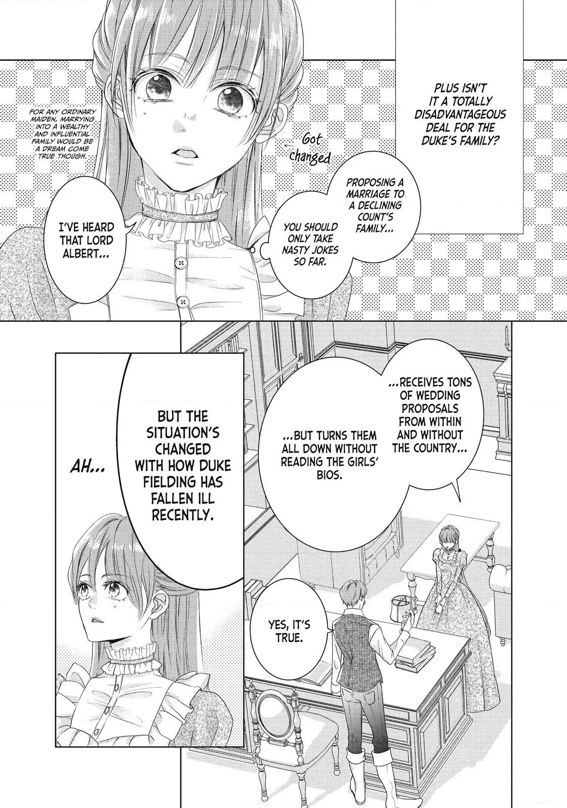 My Ice-Rose Husband Said He Only Wants Me to Play the Role of the Next Duchess, but Now He’s Stalking Me at Home! Chapter 1.2 - Page 7