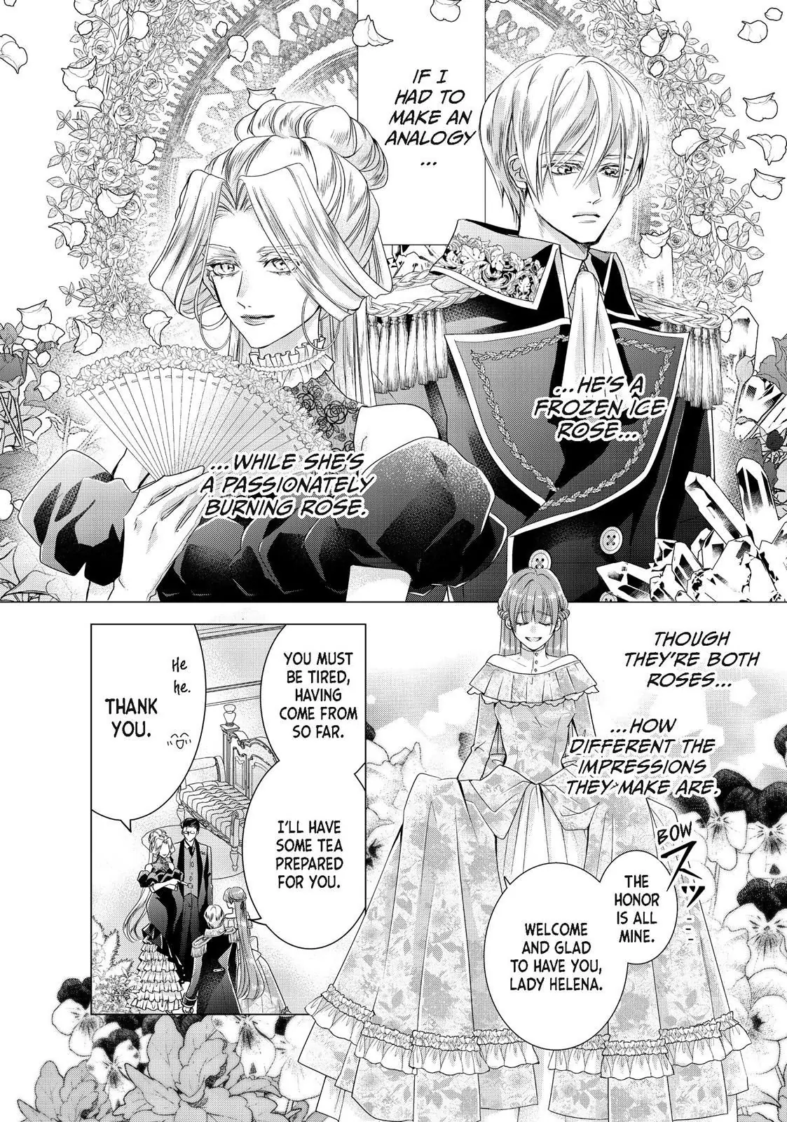 My Ice-Rose Husband Said He Only Wants Me to Play the Role of the Next Duchess, but Now He’s Stalking Me at Home! Chapter 10.1 - Page 2