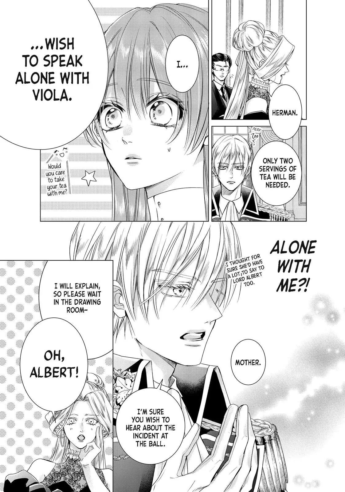 My Ice-Rose Husband Said He Only Wants Me to Play the Role of the Next Duchess, but Now He’s Stalking Me at Home! Chapter 10.1 - Page 3