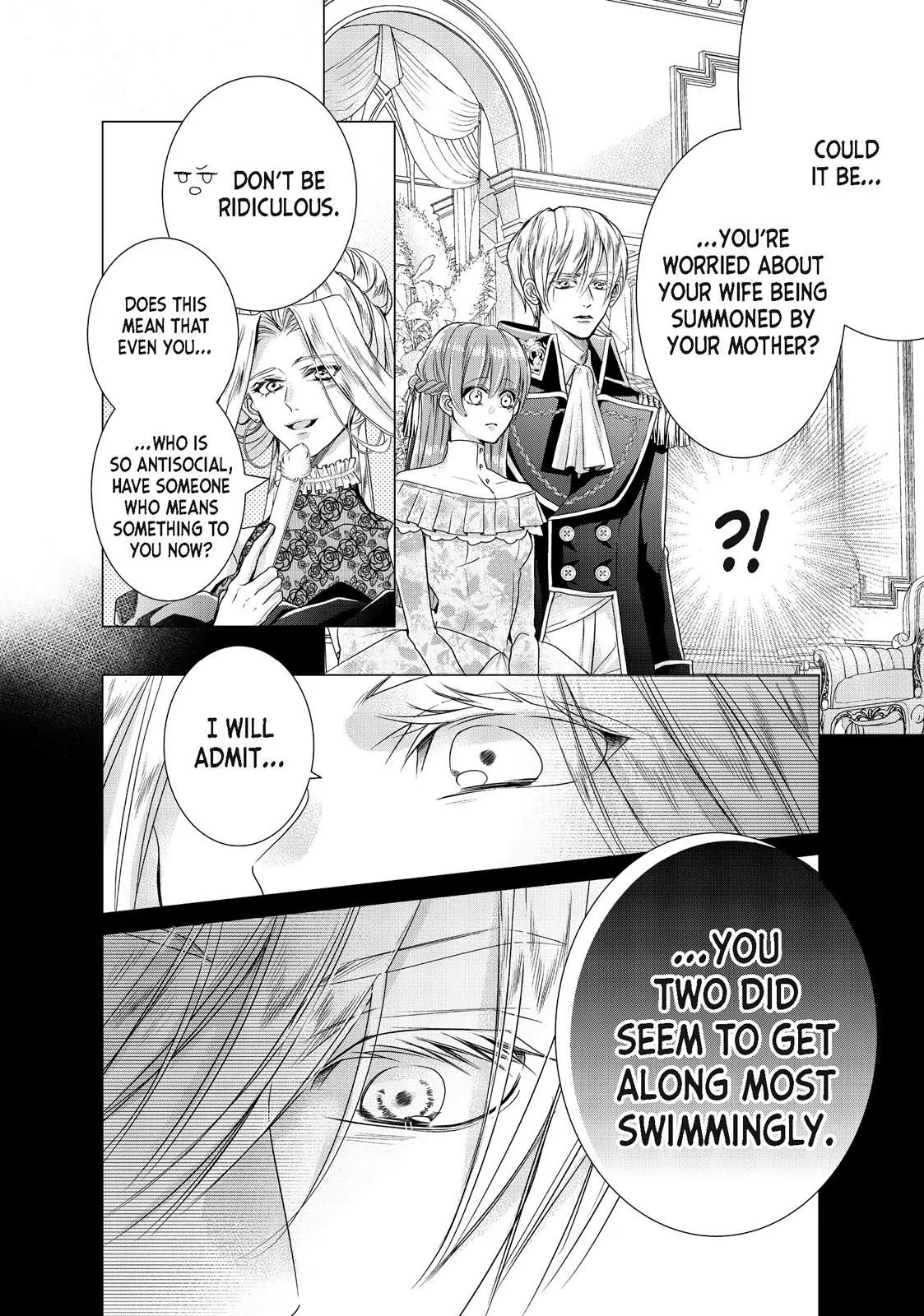 My Ice-Rose Husband Said He Only Wants Me to Play the Role of the Next Duchess, but Now He’s Stalking Me at Home! Chapter 10.1 - Page 4