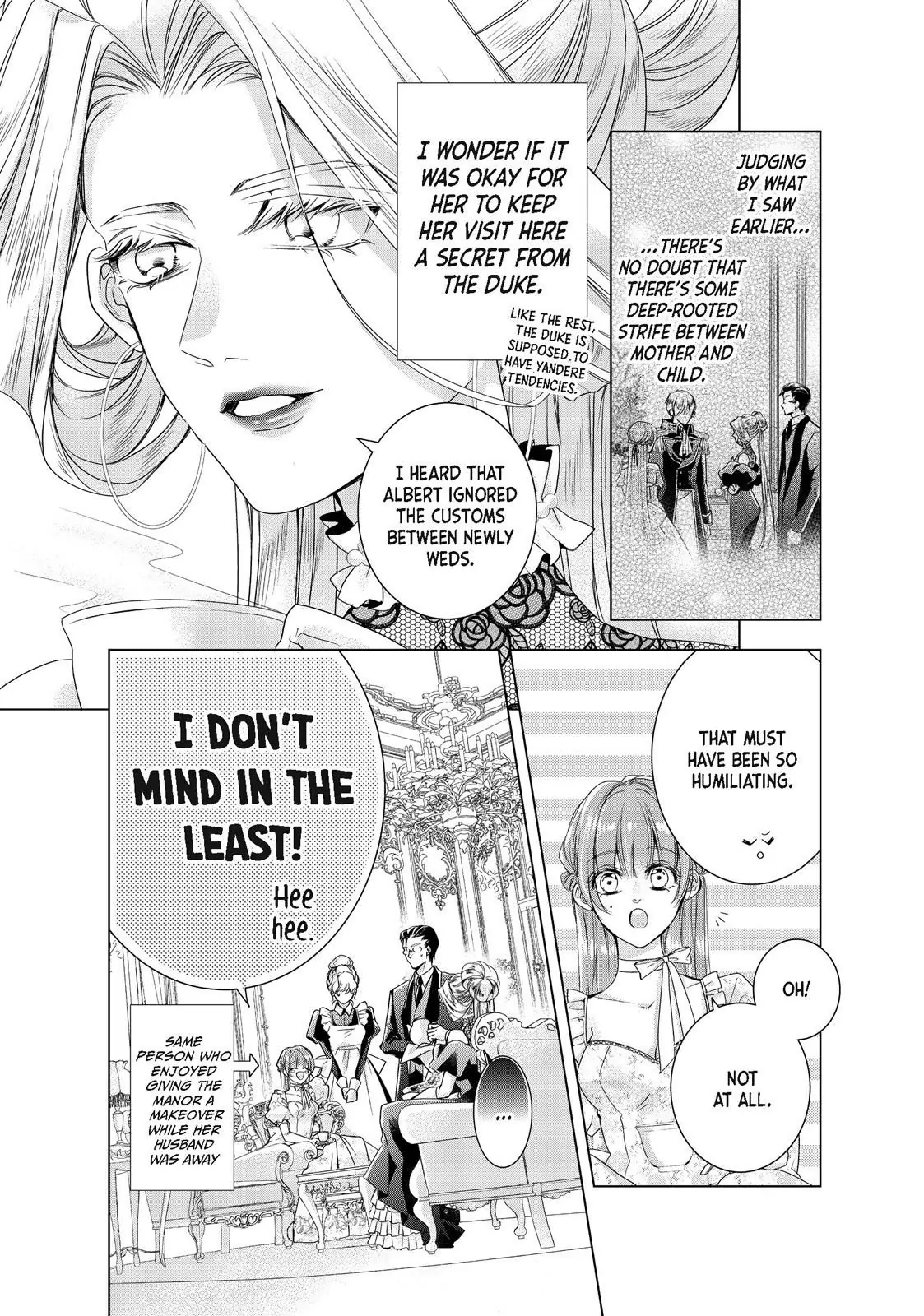 My Ice-Rose Husband Said He Only Wants Me to Play the Role of the Next Duchess, but Now He’s Stalking Me at Home! Chapter 10.2 - Page 9