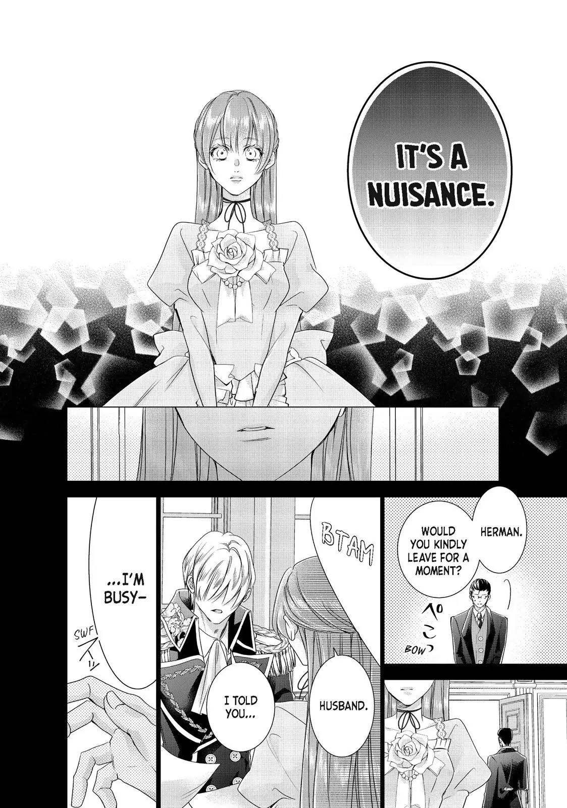 My Ice-Rose Husband Said He Only Wants Me to Play the Role of the Next Duchess, but Now He’s Stalking Me at Home! Chapter 11.4 - Page 4