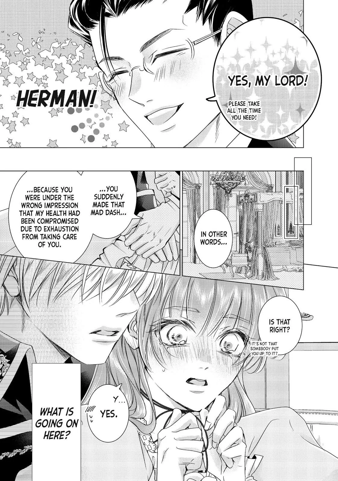 My Ice-Rose Husband Said He Only Wants Me to Play the Role of the Next Duchess, but Now He’s Stalking Me at Home! Chapter 13.4 - Page 1