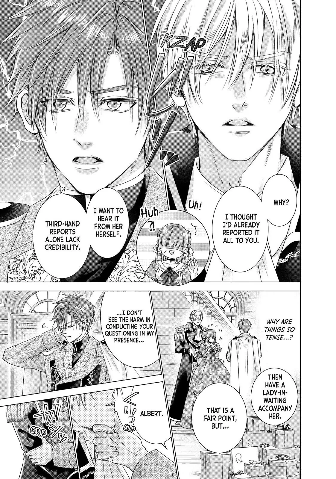 My Ice-Rose Husband Said He Only Wants Me to Play the Role of the Next Duchess, but Now He’s Stalking Me at Home! Chapter 14.1 - Page 3