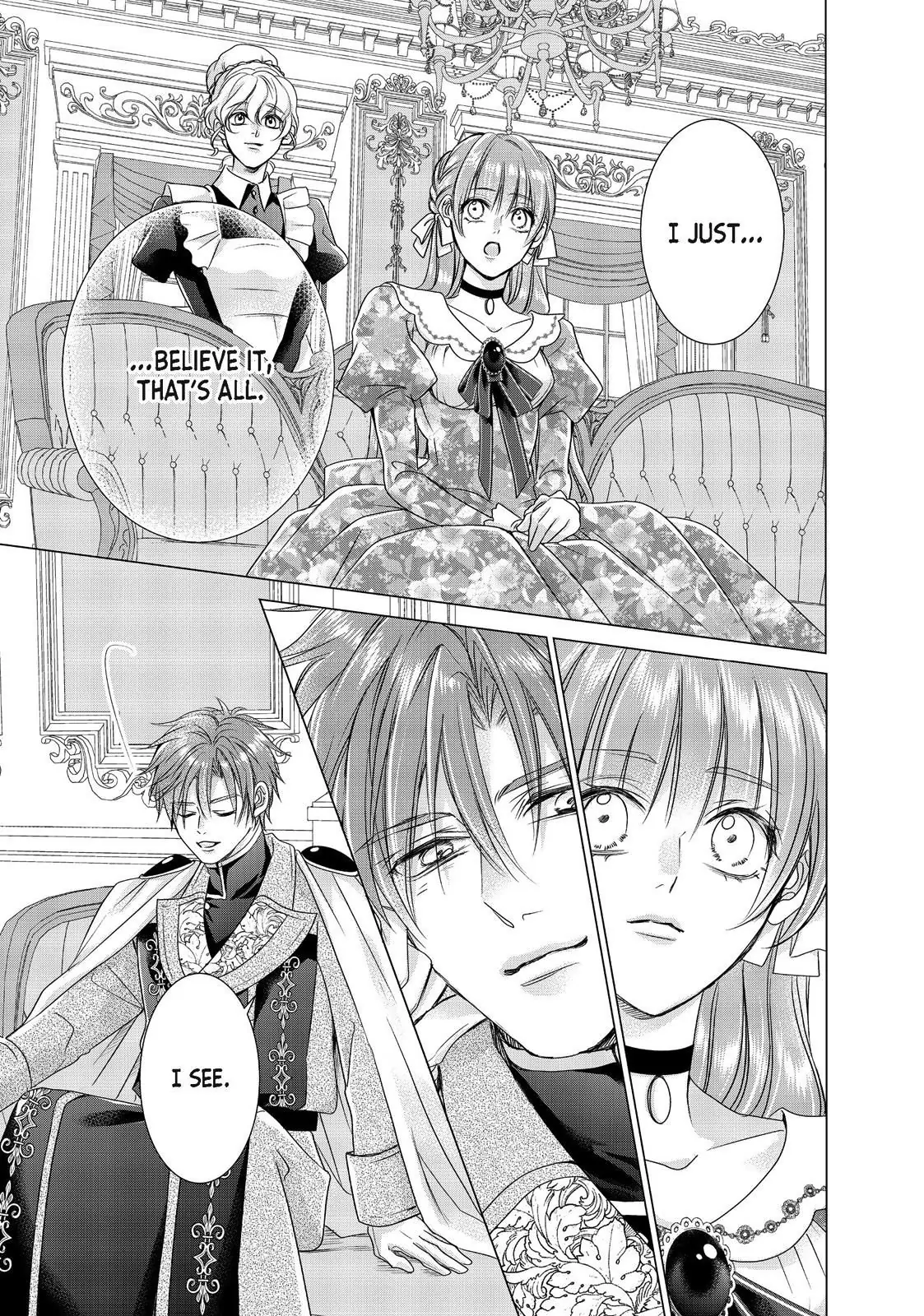 My Ice-Rose Husband Said He Only Wants Me to Play the Role of the Next Duchess, but Now He’s Stalking Me at Home! Chapter 14.2 - Page 1