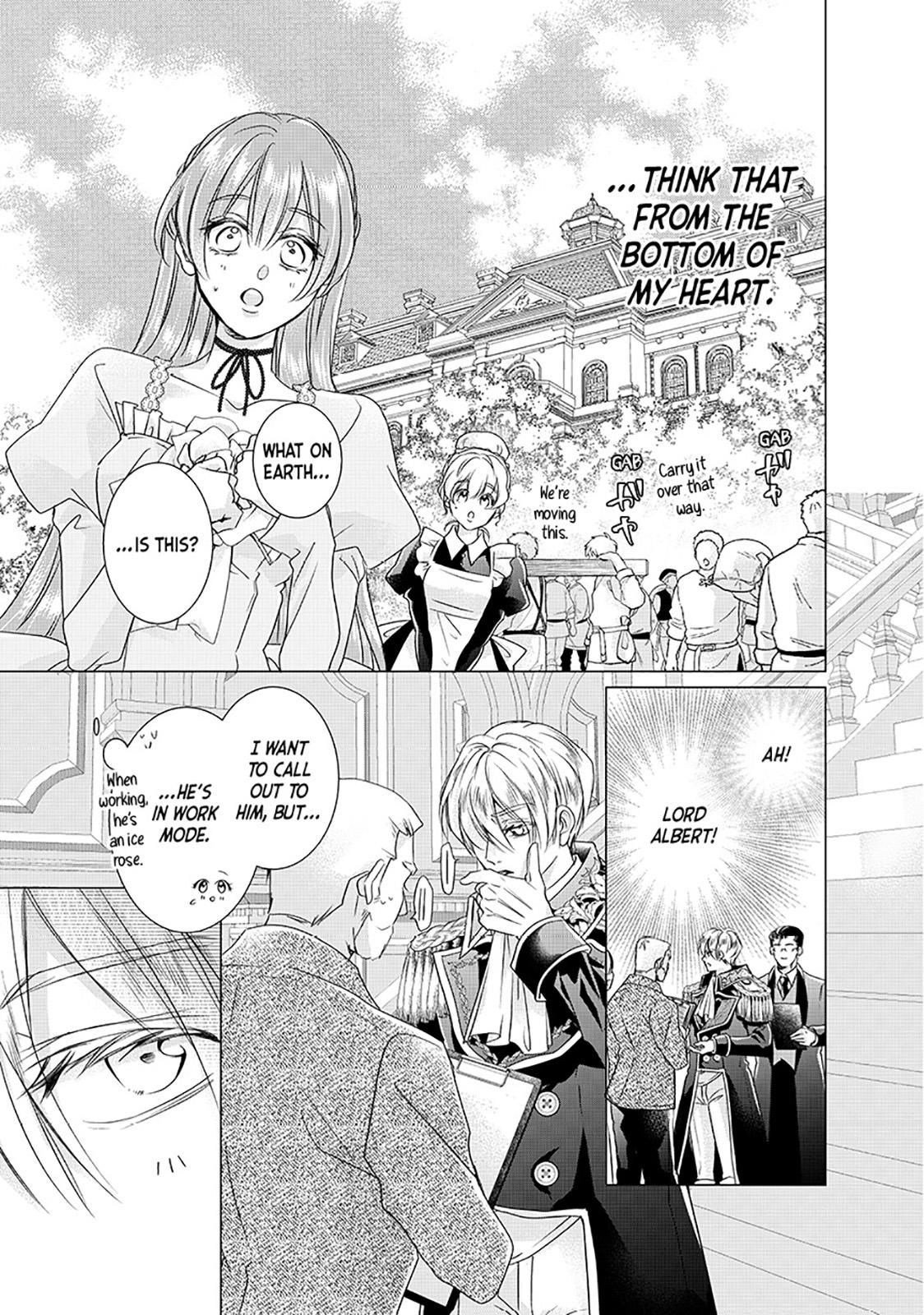 My Ice-Rose Husband Said He Only Wants Me to Play the Role of the Next Duchess, but Now He’s Stalking Me at Home! Chapter 17.3 - Page 3