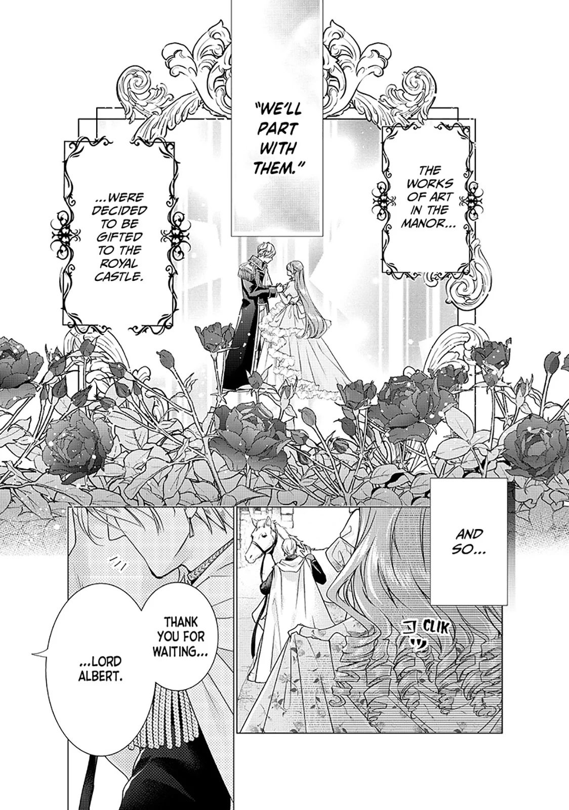 My Ice-Rose Husband Said He Only Wants Me to Play the Role of the Next Duchess, but Now He’s Stalking Me at Home! Chapter 18.1 - Page 1