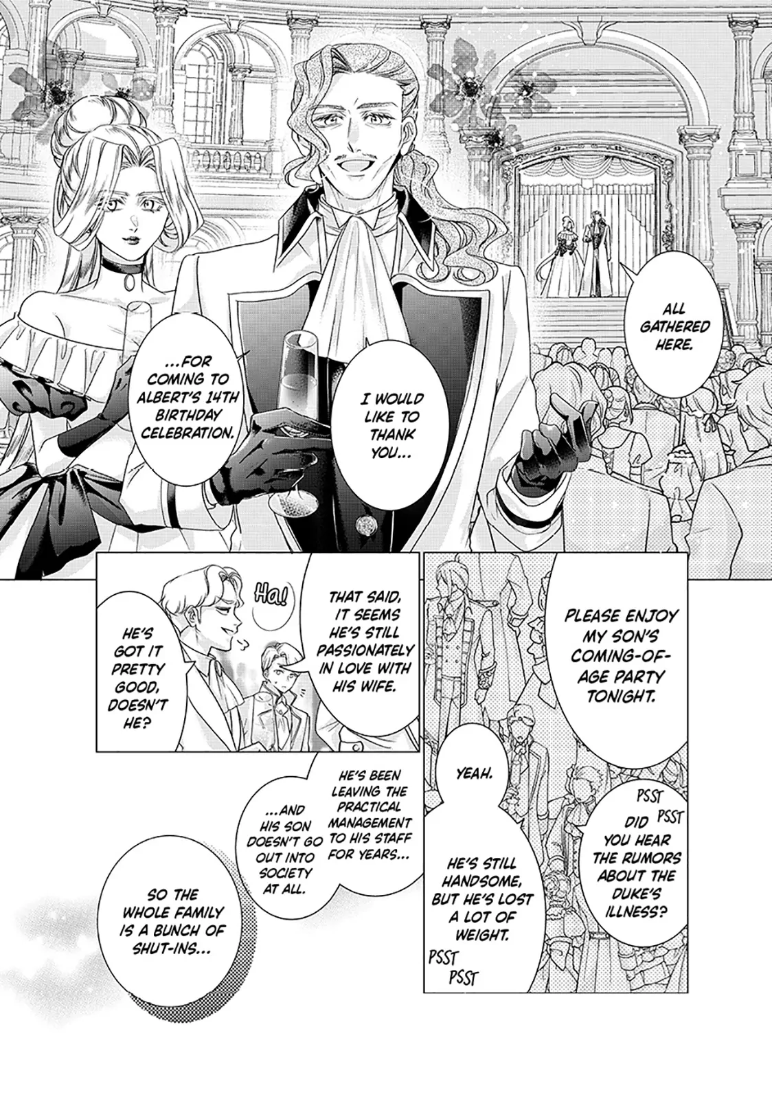 My Ice-Rose Husband Said He Only Wants Me to Play the Role of the Next Duchess, but Now He’s Stalking Me at Home! Chapter 19.3 - Page 2