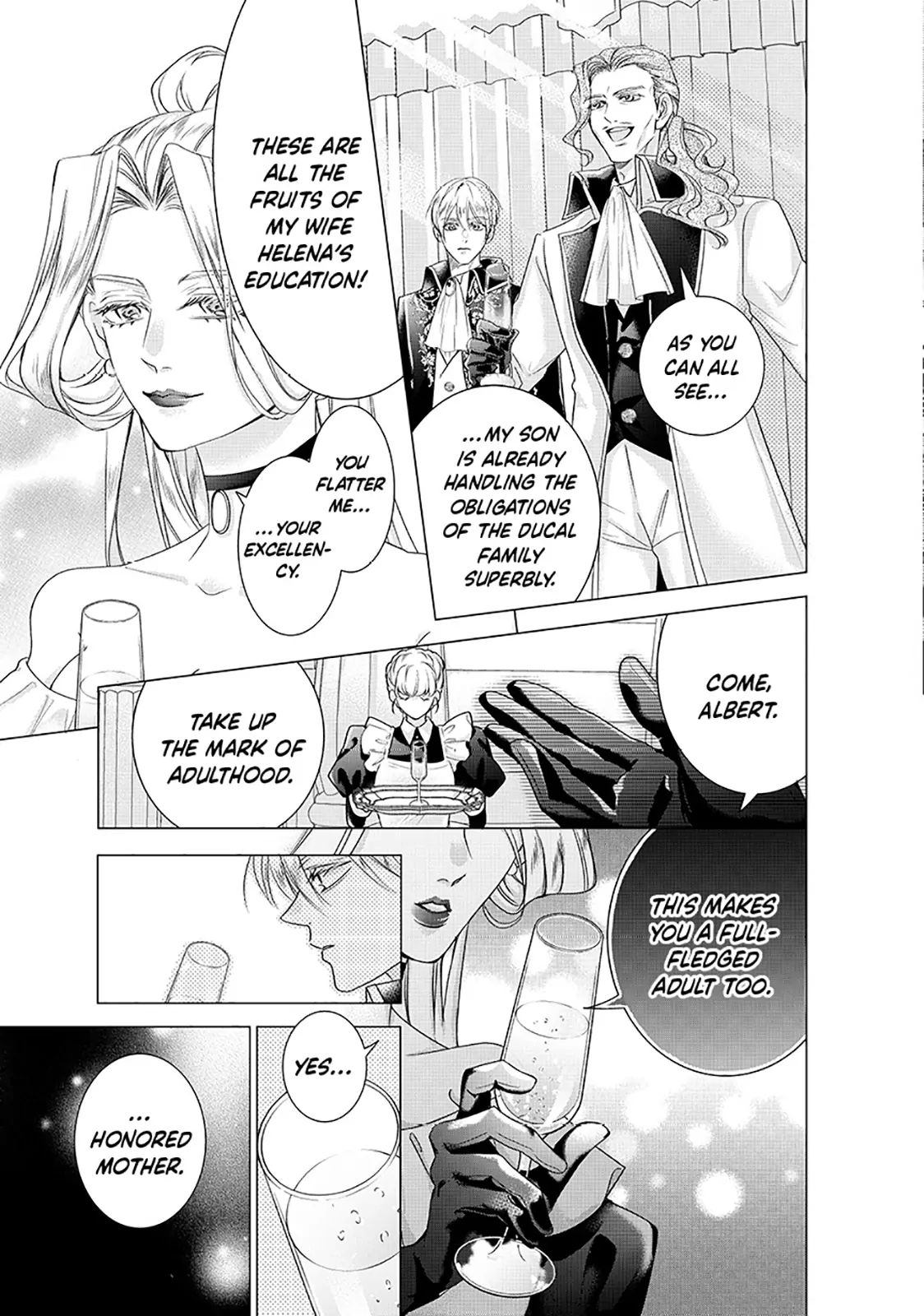 My Ice-Rose Husband Said He Only Wants Me to Play the Role of the Next Duchess, but Now He’s Stalking Me at Home! Chapter 19.3 - Page 9