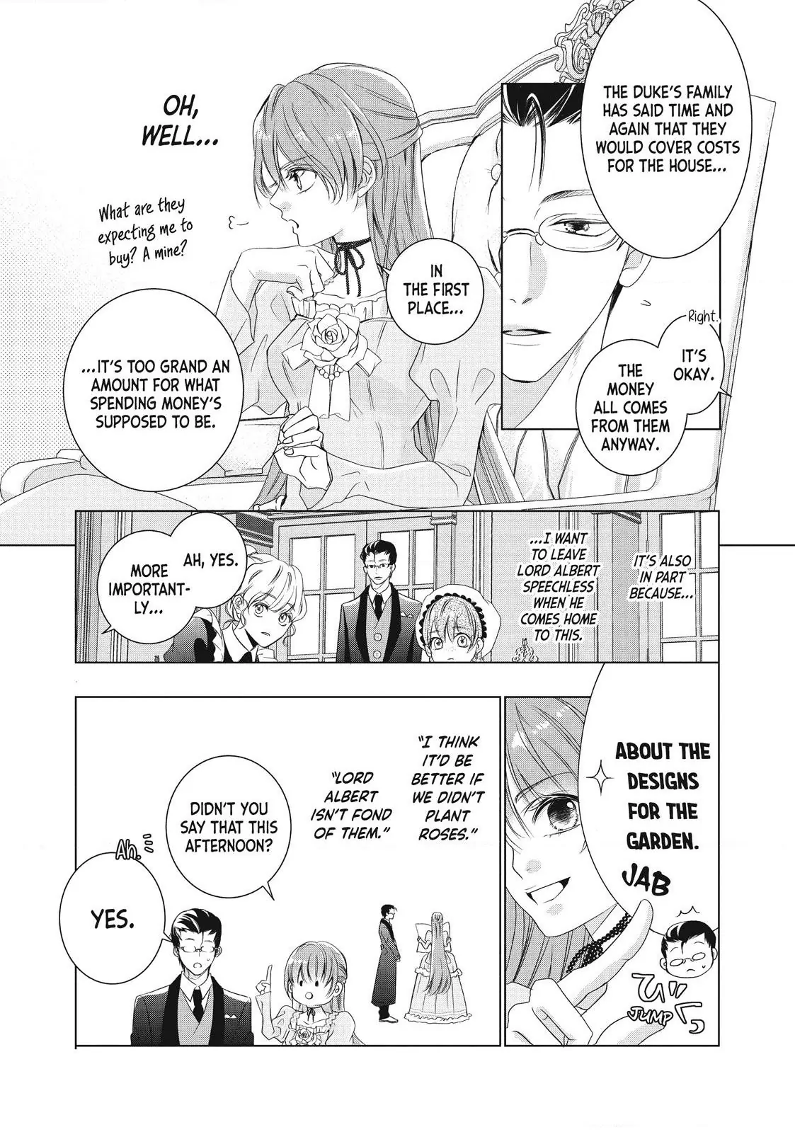 My Ice-Rose Husband Said He Only Wants Me to Play the Role of the Next Duchess, but Now He’s Stalking Me at Home! Chapter 2.2 - Page 4