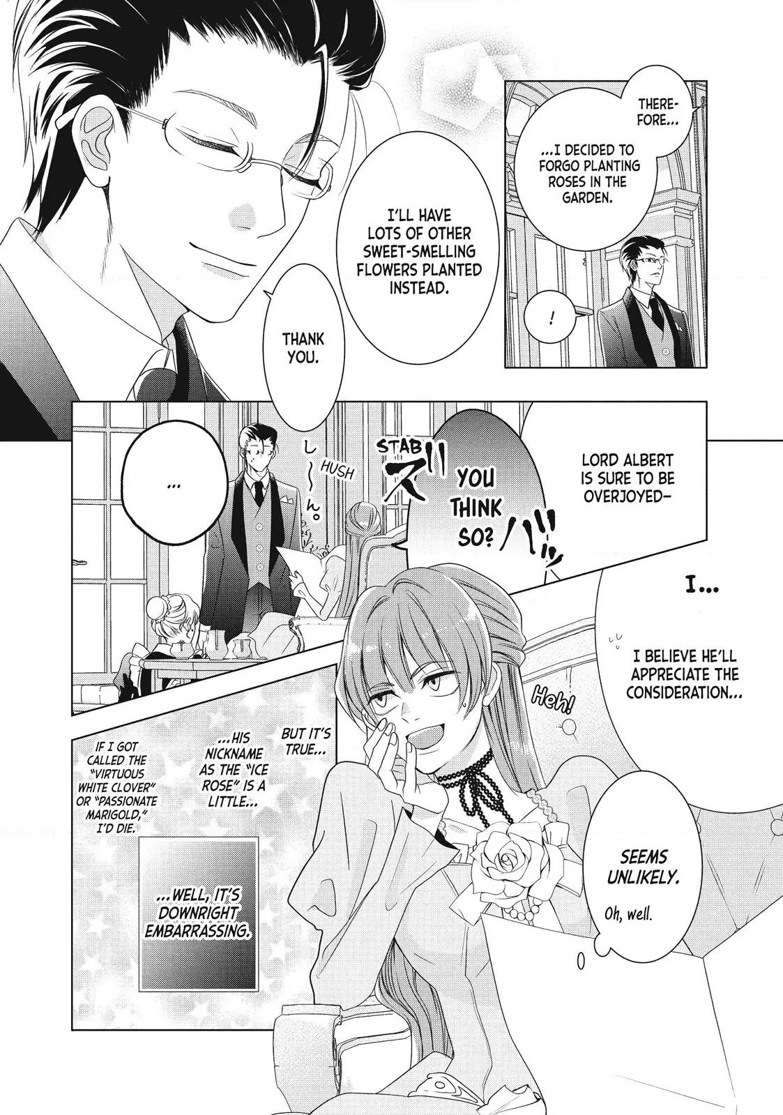 My Ice-Rose Husband Said He Only Wants Me to Play the Role of the Next Duchess, but Now He’s Stalking Me at Home! Chapter 2.2 - Page 5