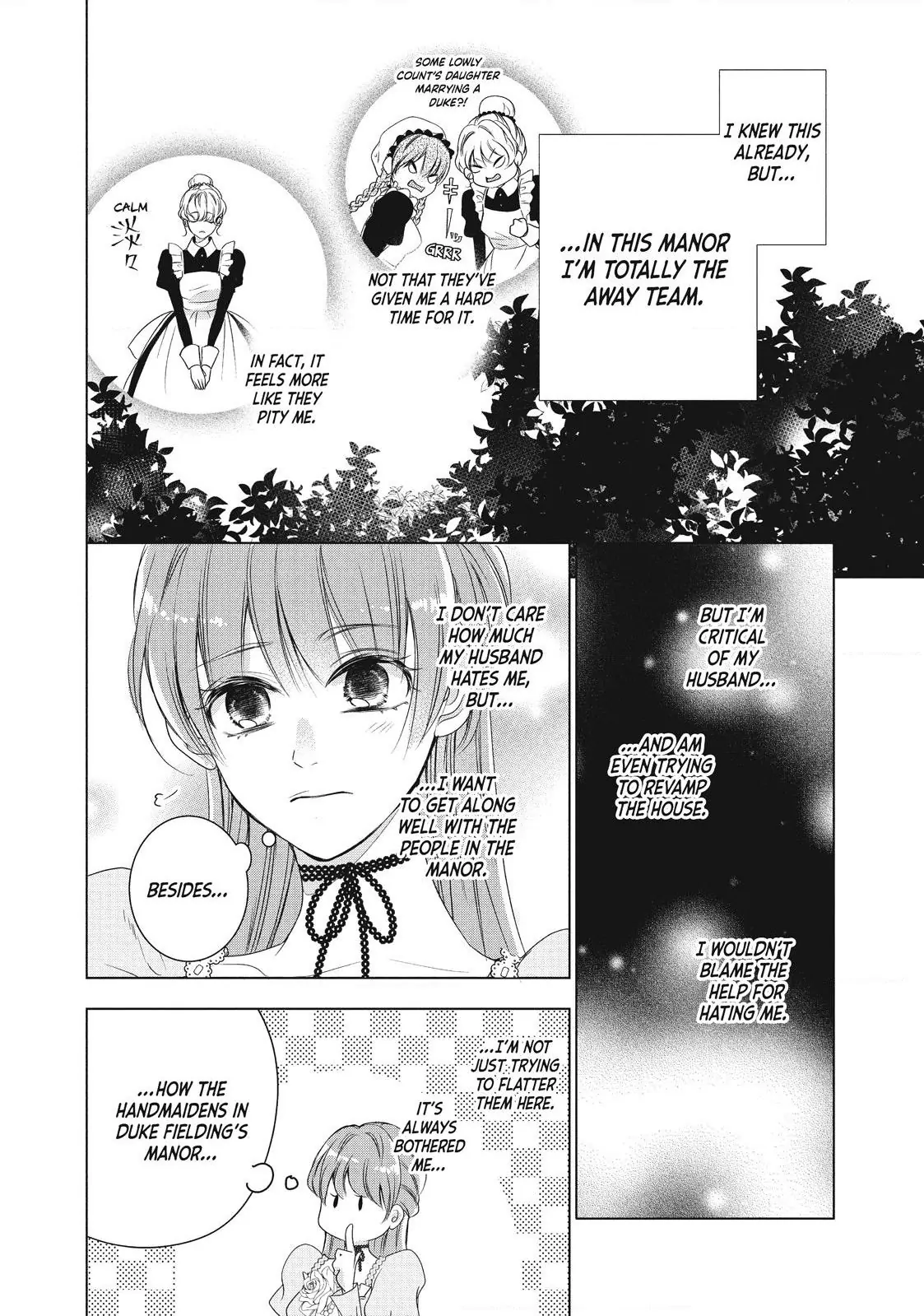 My Ice-Rose Husband Said He Only Wants Me to Play the Role of the Next Duchess, but Now He’s Stalking Me at Home! Chapter 2.3 - Page 3