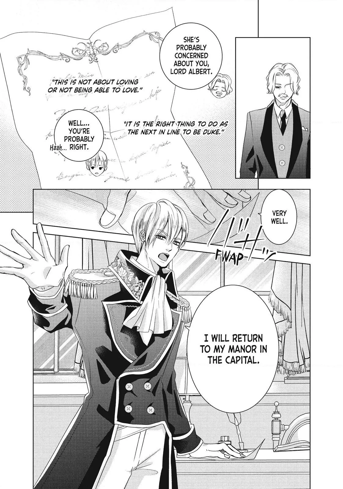 My Ice-Rose Husband Said He Only Wants Me to Play the Role of the Next Duchess, but Now He’s Stalking Me at Home! Chapter 2.4 - Page 5