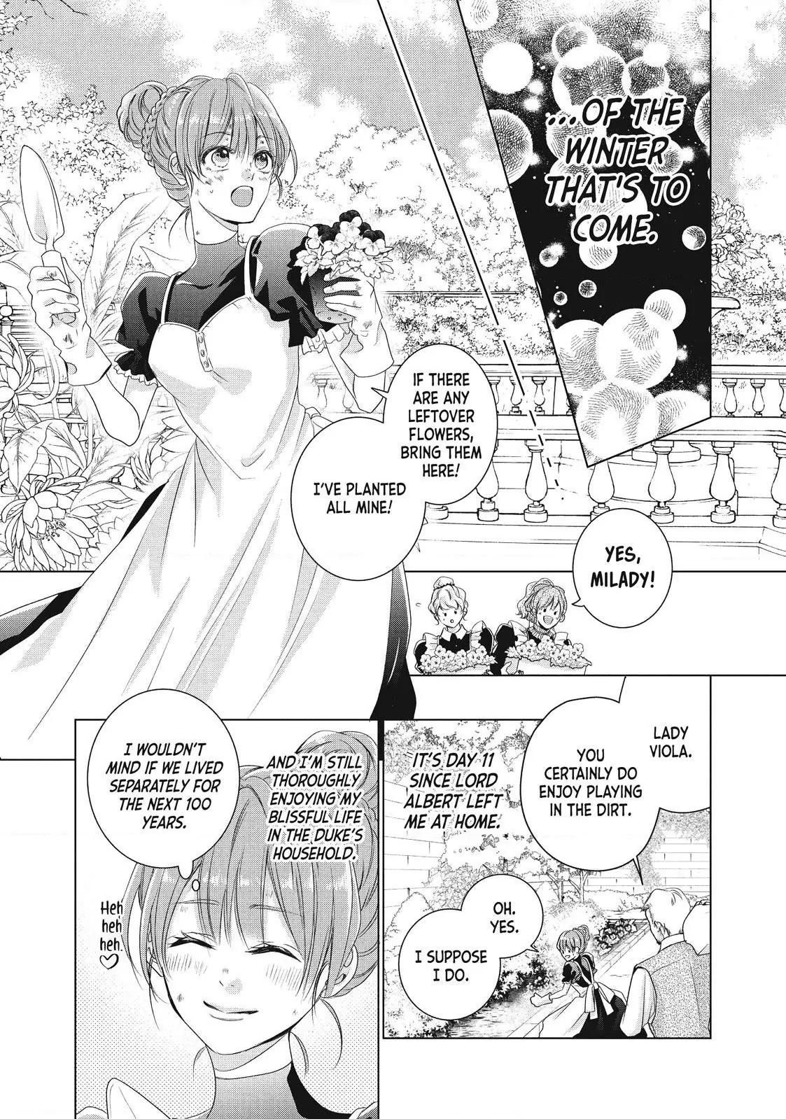 My Ice-Rose Husband Said He Only Wants Me to Play the Role of the Next Duchess, but Now He’s Stalking Me at Home! Chapter 2.4 - Page 7