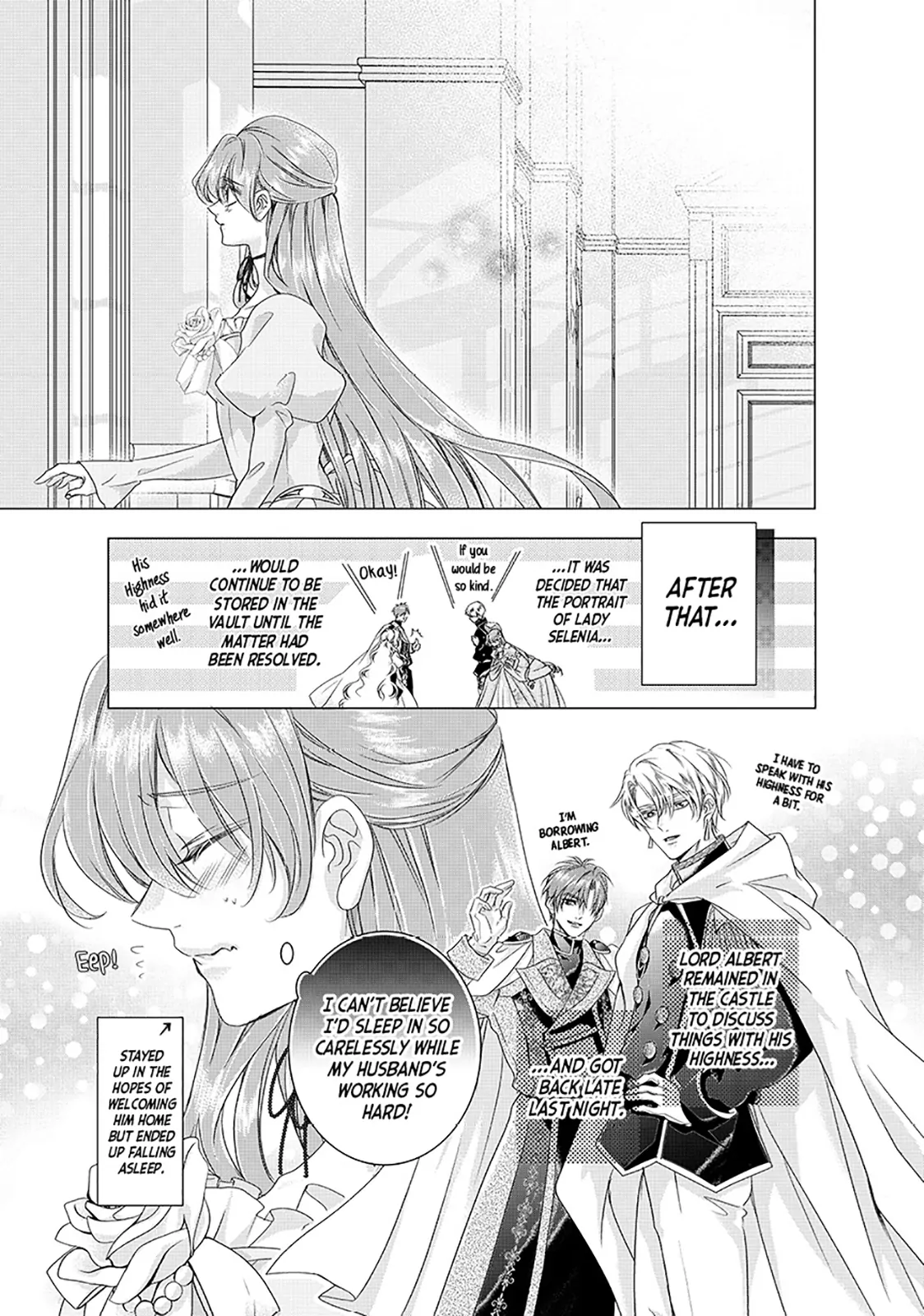 My Ice-Rose Husband Said He Only Wants Me to Play the Role of the Next Duchess, but Now He’s Stalking Me at Home! Chapter 21.2 - Page 9