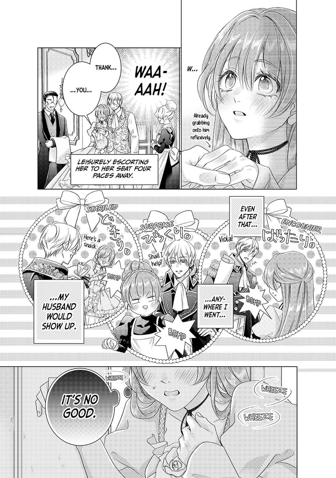 My Ice-Rose Husband Said He Only Wants Me to Play the Role of the Next Duchess, but Now He’s Stalking Me at Home! Chapter 22.2 - Page 1