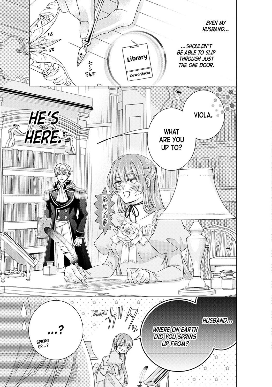 My Ice-Rose Husband Said He Only Wants Me to Play the Role of the Next Duchess, but Now He’s Stalking Me at Home! Chapter 22.2 - Page 3