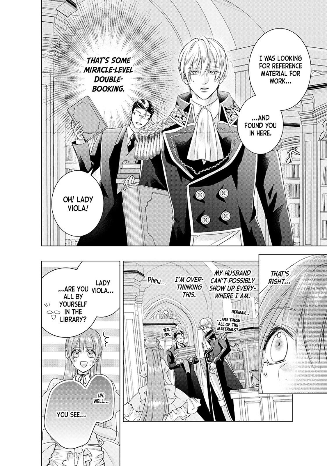 My Ice-Rose Husband Said He Only Wants Me to Play the Role of the Next Duchess, but Now He’s Stalking Me at Home! Chapter 22.2 - Page 4