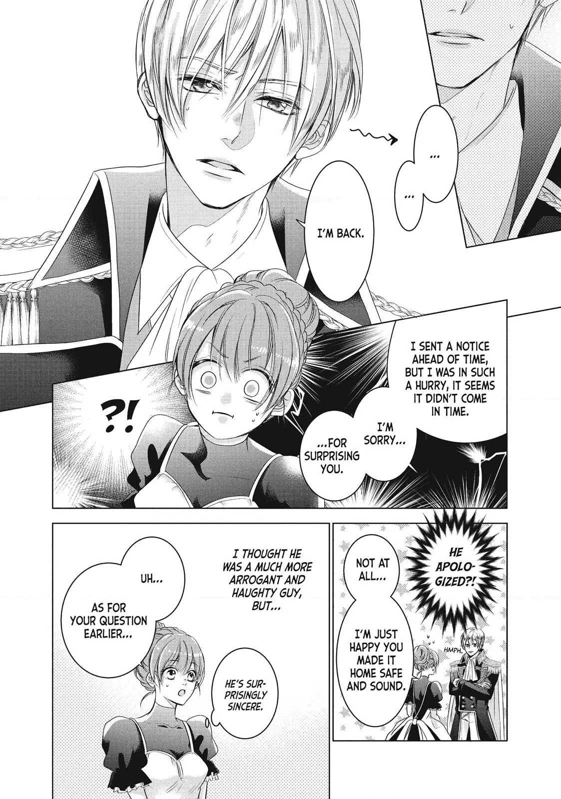 My Ice-Rose Husband Said He Only Wants Me to Play the Role of the Next Duchess, but Now He’s Stalking Me at Home! Chapter 3.1 - Page 6