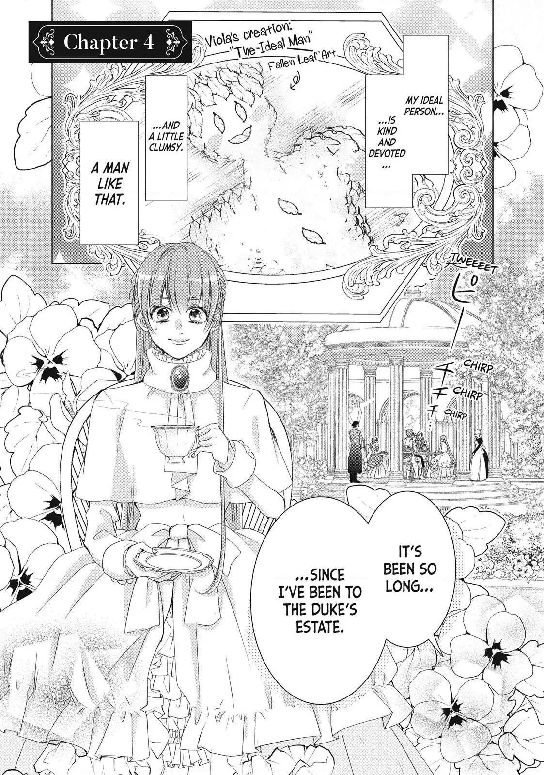 My Ice-Rose Husband Said He Only Wants Me to Play the Role of the Next Duchess, but Now He’s Stalking Me at Home! Chapter 4.1 - Page 1