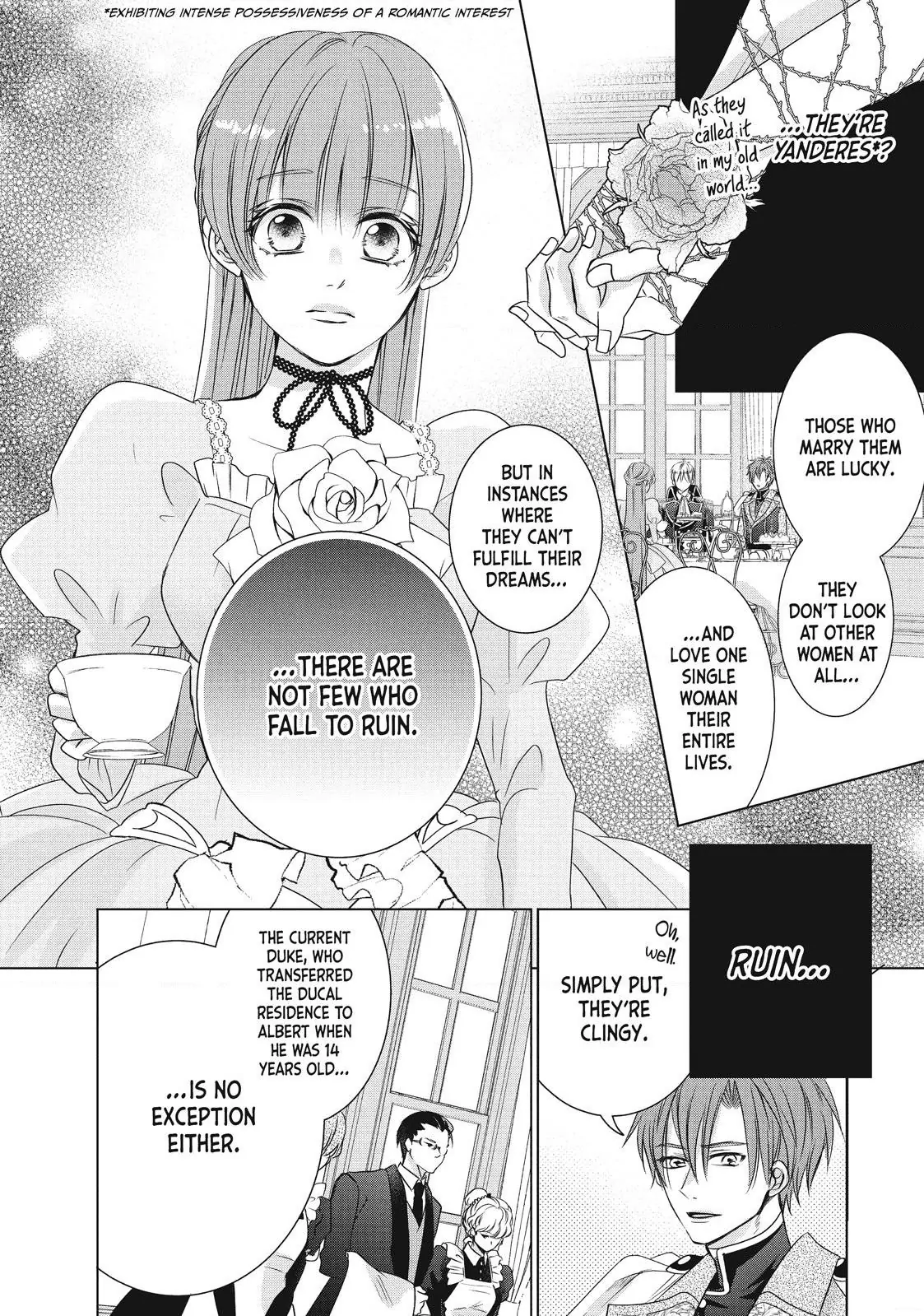 My Ice-Rose Husband Said He Only Wants Me to Play the Role of the Next Duchess, but Now He’s Stalking Me at Home! Chapter 5.2 - Page 6