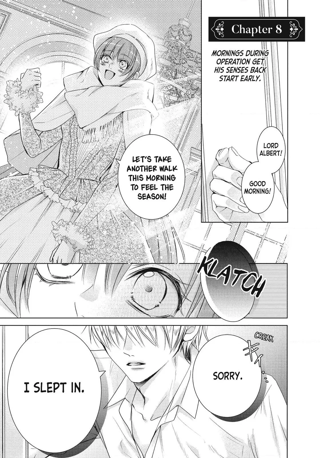 My Ice-Rose Husband Said He Only Wants Me to Play the Role of the Next Duchess, but Now He’s Stalking Me at Home! Chapter 8.1 - Page 1