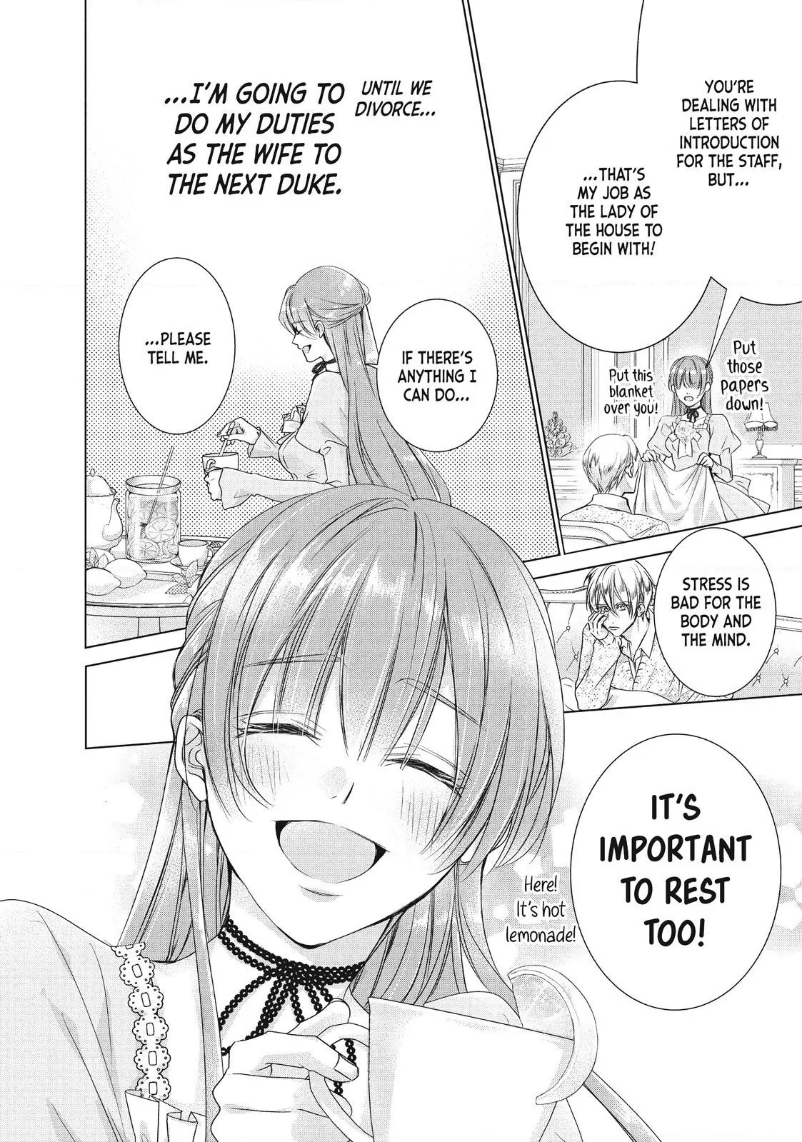 My Ice-Rose Husband Said He Only Wants Me to Play the Role of the Next Duchess, but Now He’s Stalking Me at Home! Chapter 8.2 - Page 2