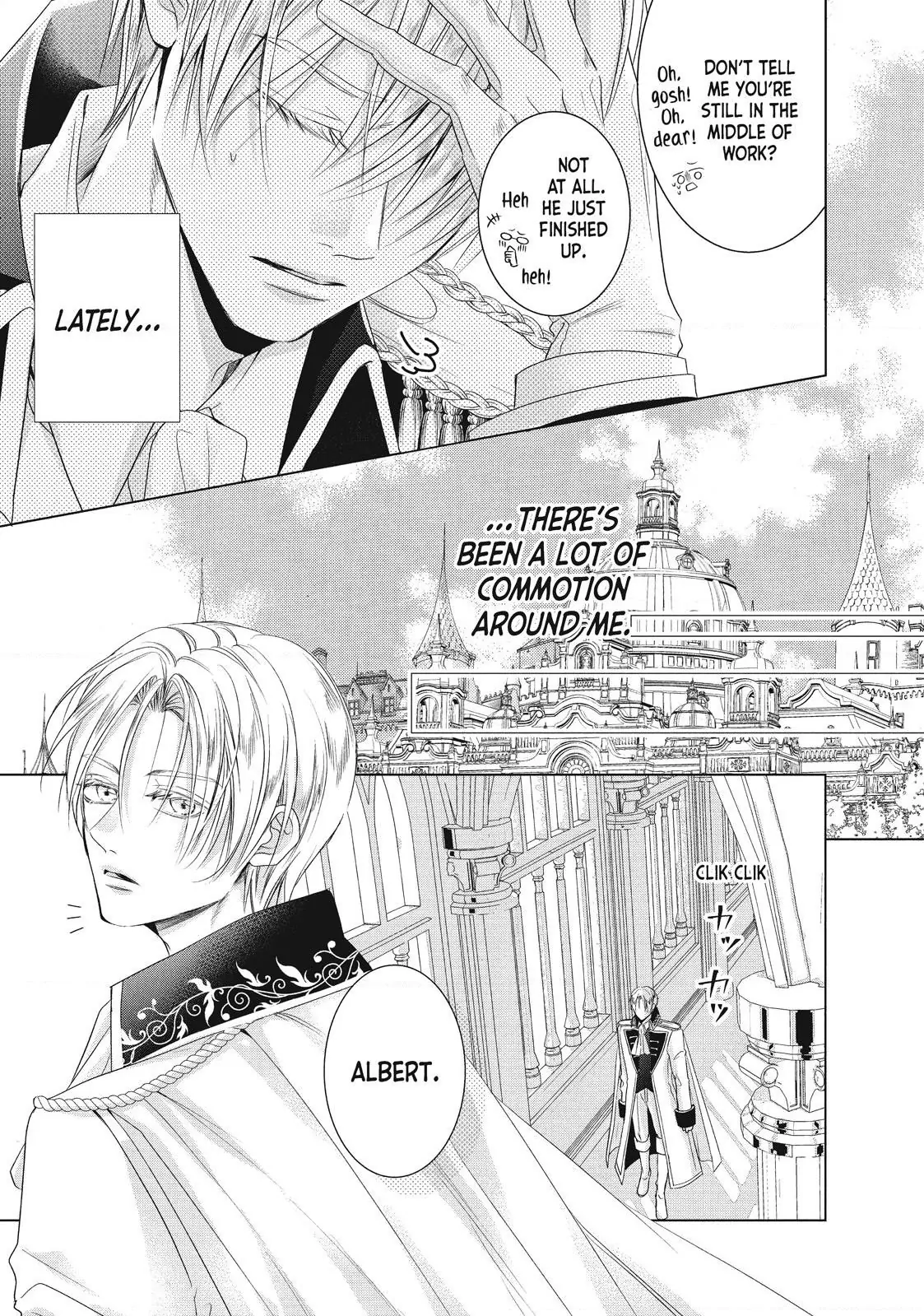 My Ice-Rose Husband Said He Only Wants Me to Play the Role of the Next Duchess, but Now He’s Stalking Me at Home! Chapter 8.2 - Page 9