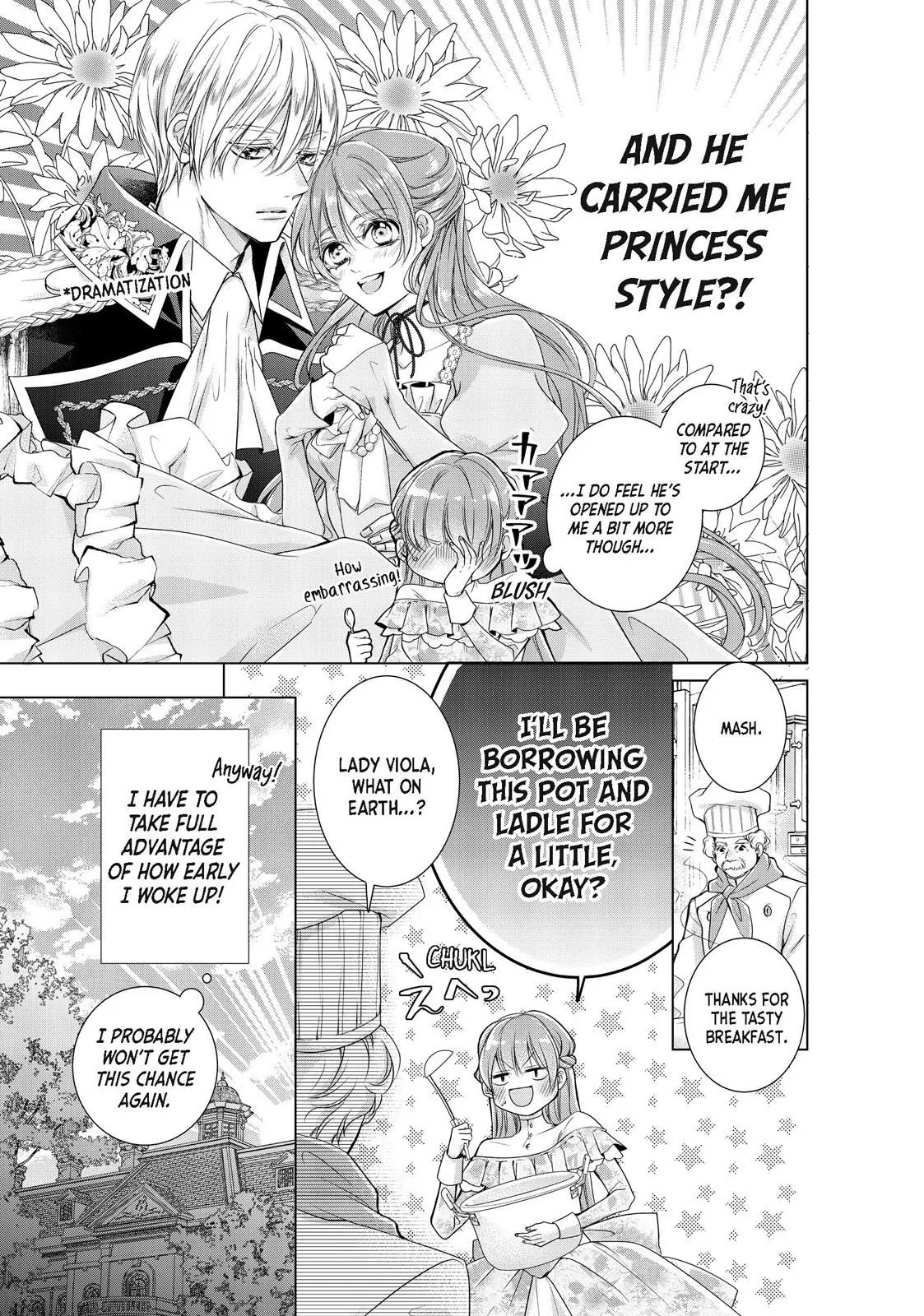 My Ice-Rose Husband Said He Only Wants Me to Play the Role of the Next Duchess, but Now He’s Stalking Me at Home! Chapter 9.1 - Page 7