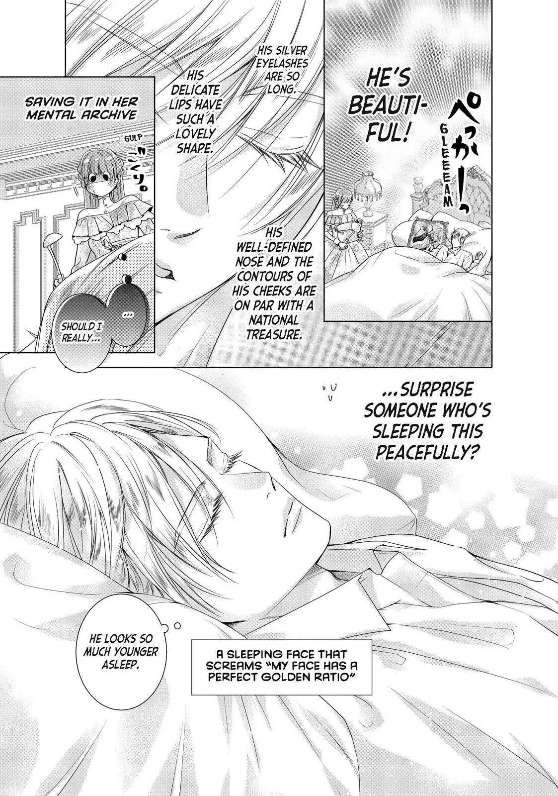 My Ice-Rose Husband Said He Only Wants Me to Play the Role of the Next Duchess, but Now He’s Stalking Me at Home! Chapter 9.2 - Page 1