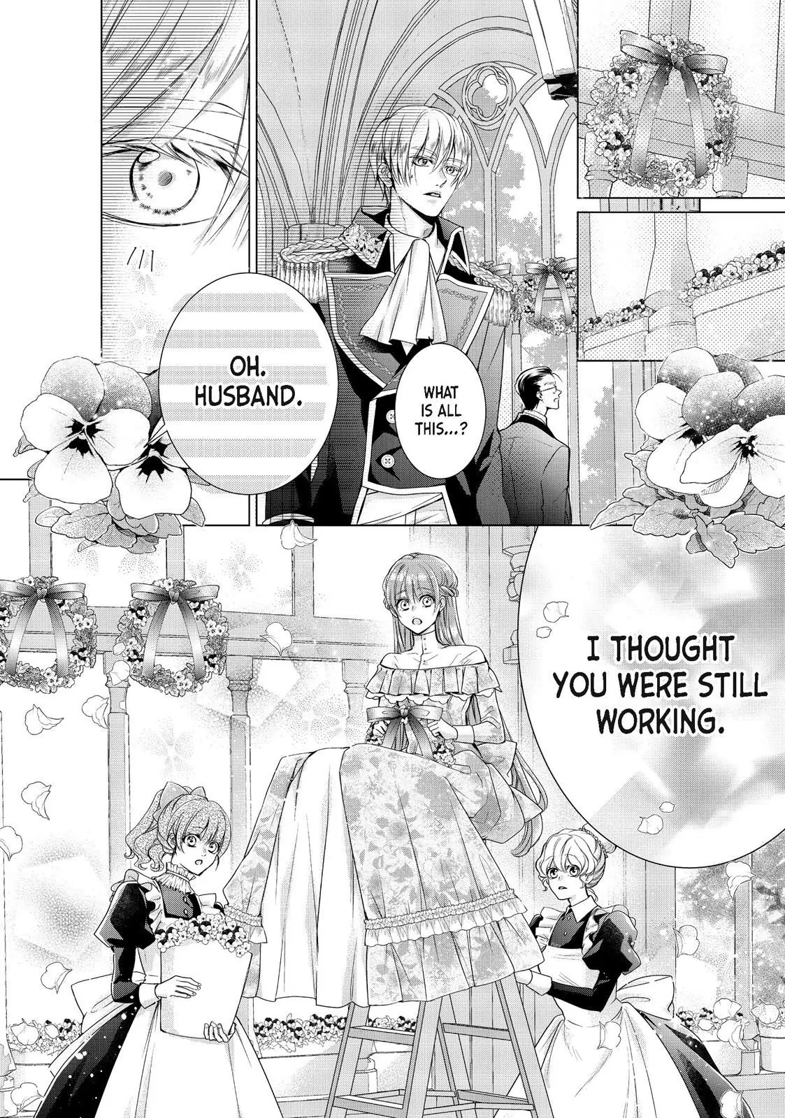 My Ice-Rose Husband Said He Only Wants Me to Play the Role of the Next Duchess, but Now He’s Stalking Me at Home! Chapter 9.2 - Page 8