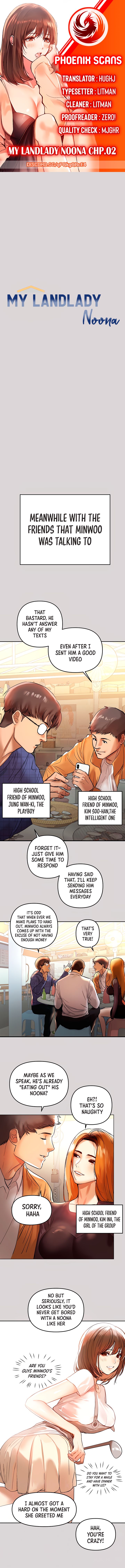 My Landlady Noona Chapter 2 - Page 1