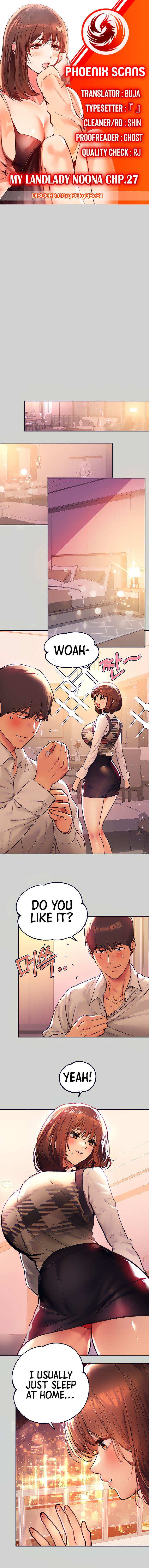My Landlady Noona Chapter 27 - Page 1