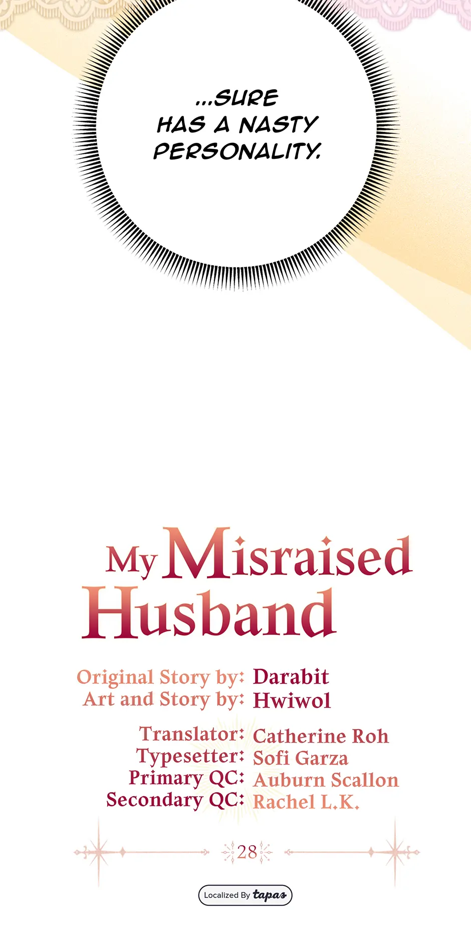 My Misraised Husband Chapter 28 - Page 17