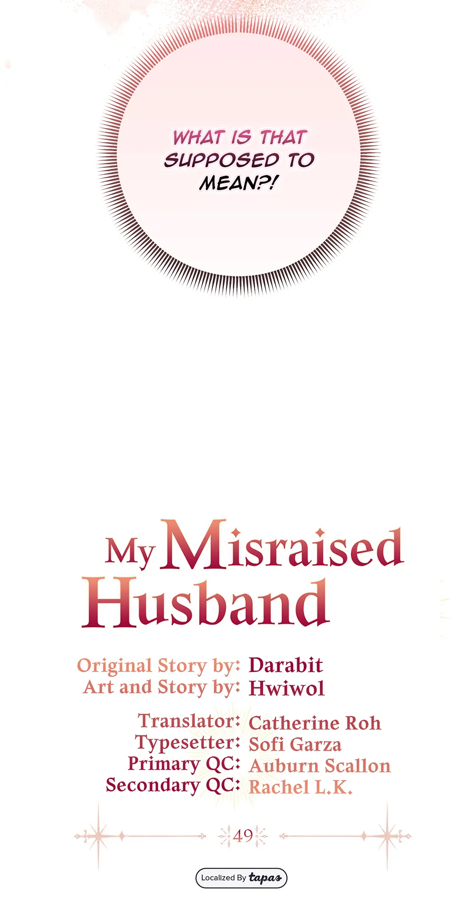 My Misraised Husband Chapter 49 - Page 8