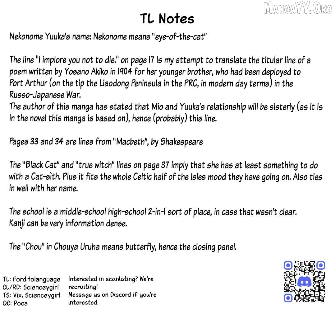 Neko no Me Yuuka wa Kataru Bekarazu Chapter 1 - Page 61