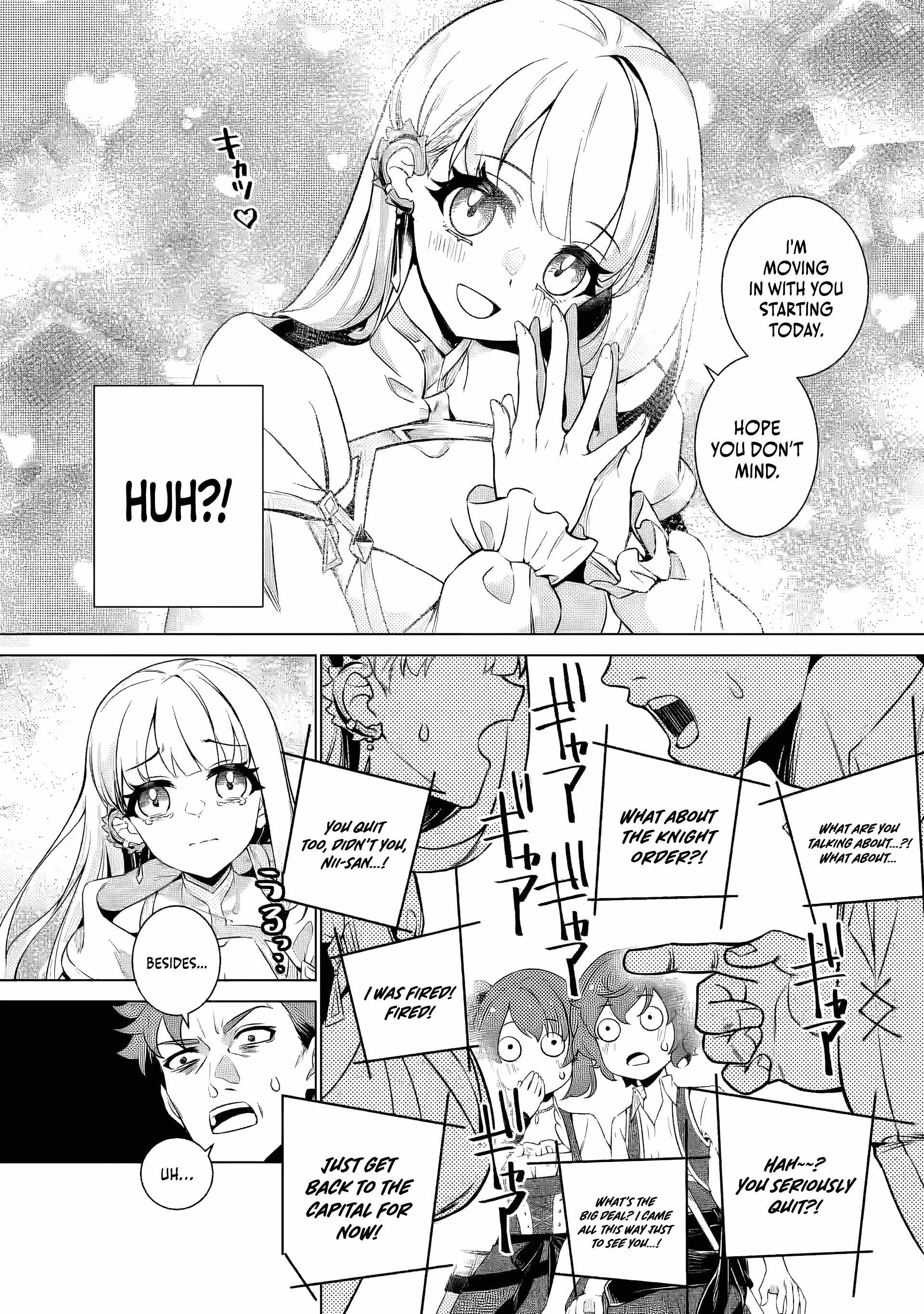 Netorare Tsuihousareta Saikyou Kishi Danchou No Ossan, Katainaka De Eiyuu Ni Matsuriagerareru Chapter 2.2 - Page 11
