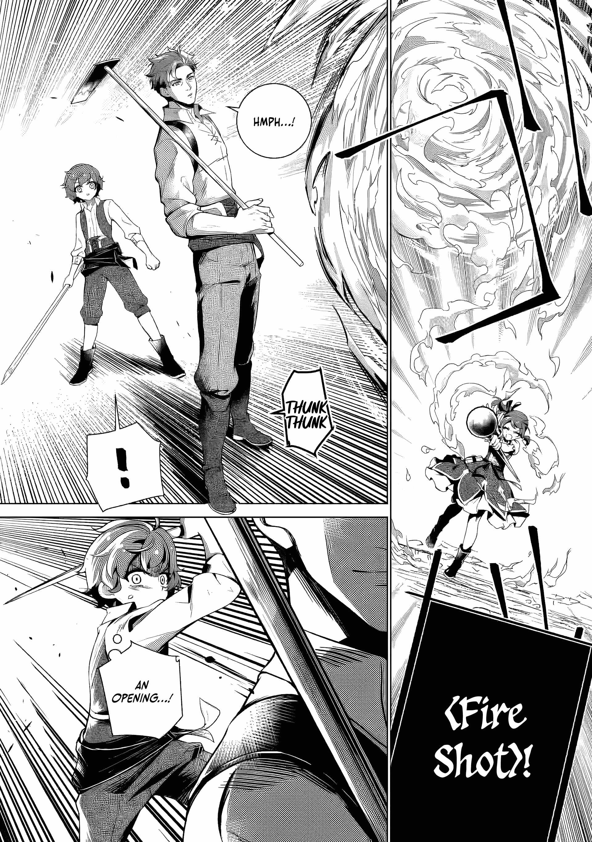 Netorare Tsuihousareta Saikyou Kishi Danchou No Ossan, Katainaka De Eiyuu Ni Matsuriagerareru Chapter 2.2 - Page 3