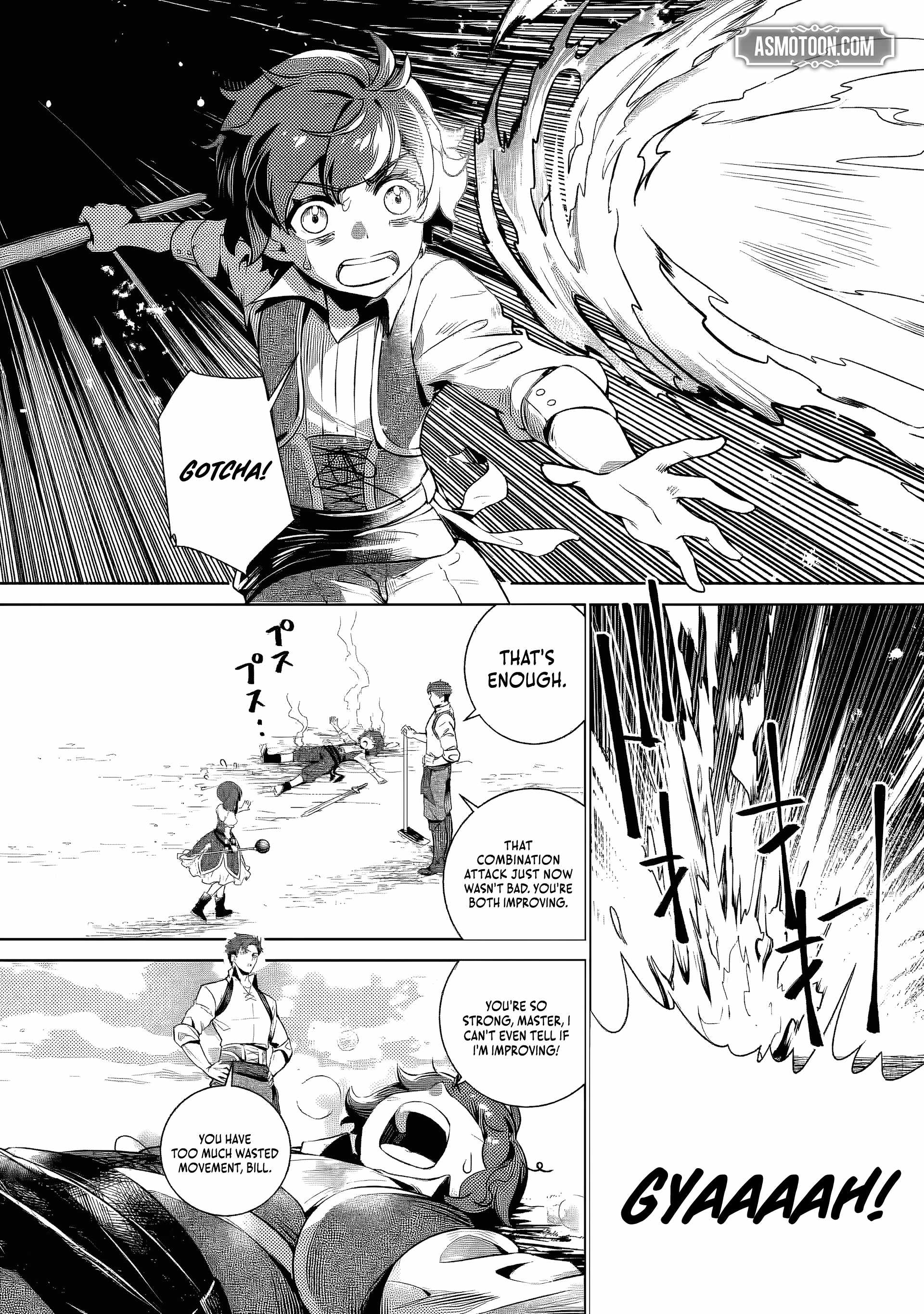 Netorare Tsuihousareta Saikyou Kishi Danchou No Ossan, Katainaka De Eiyuu Ni Matsuriagerareru Chapter 2.2 - Page 5