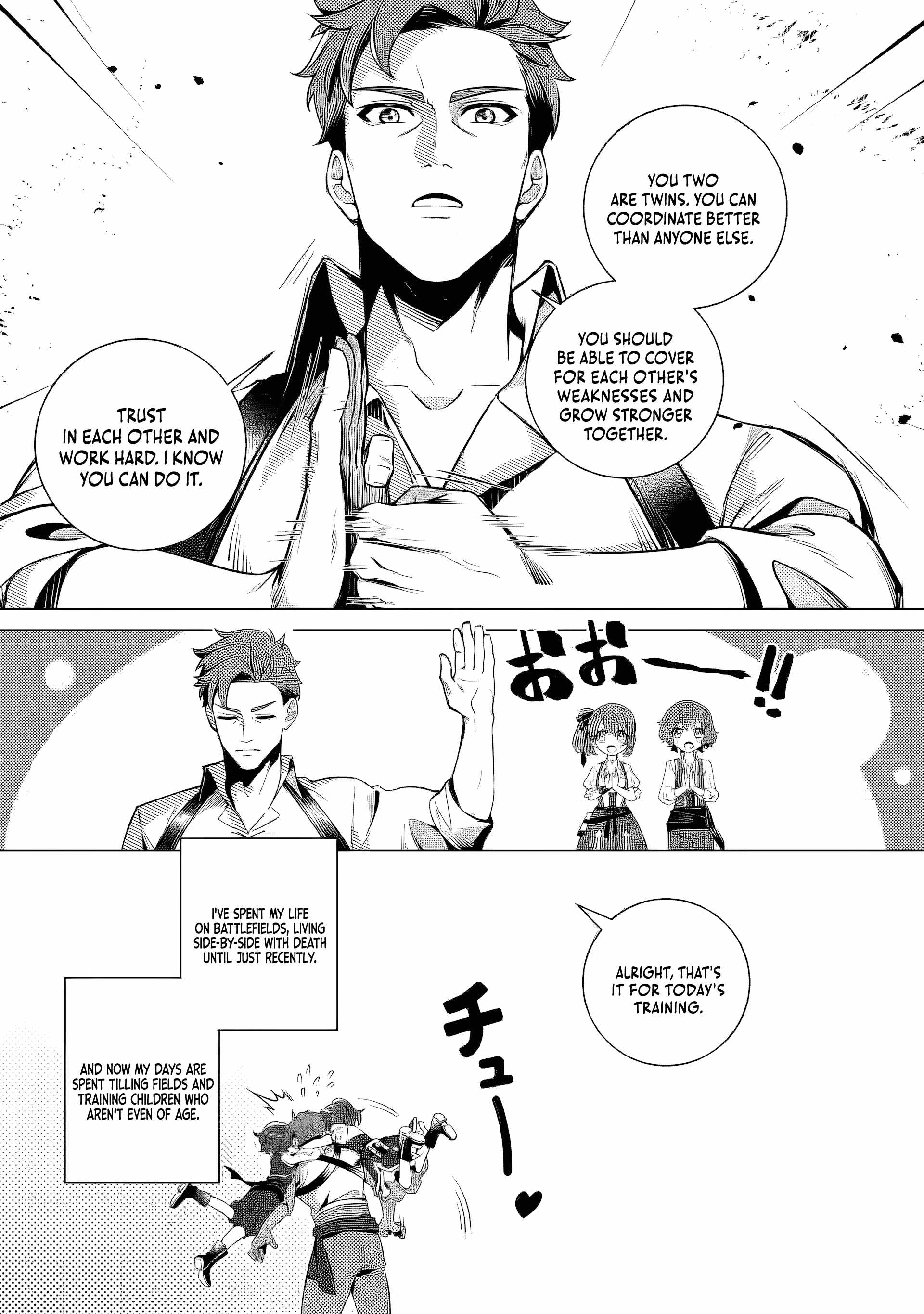 Netorare Tsuihousareta Saikyou Kishi Danchou No Ossan, Katainaka De Eiyuu Ni Matsuriagerareru Chapter 2.2 - Page 6