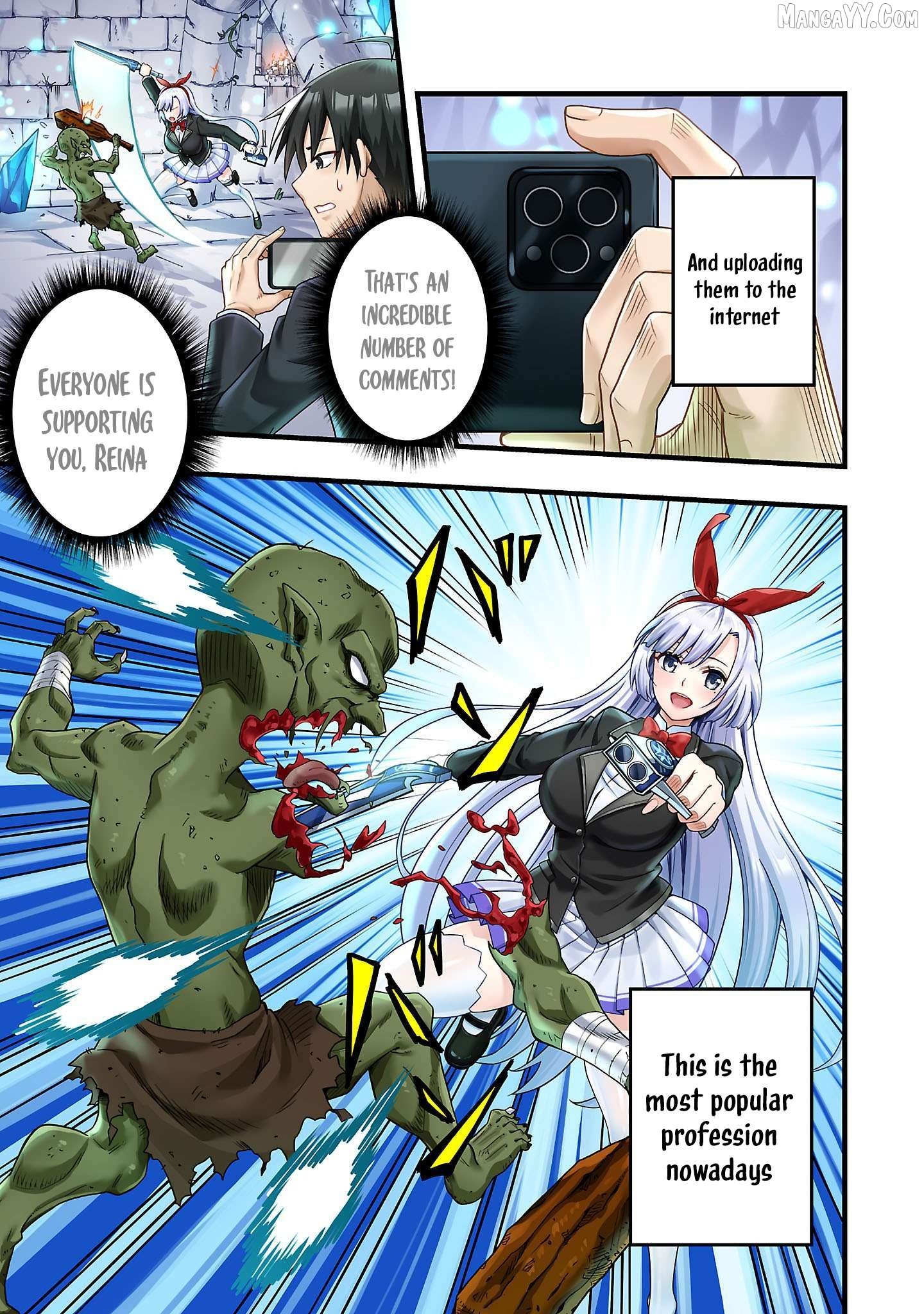 Netto Aidoru No Haishin Wo Tetsudatte Ita Maneejaa No Ore, Nazeka Buzzutte Shimau Chapter 1 - Page 4