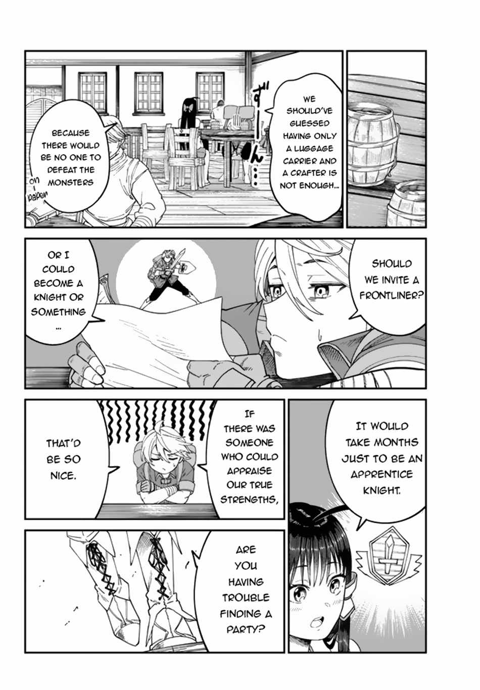 Nimotsu Mochi no Nousuji Musou Chapter 6.2 - Page 8